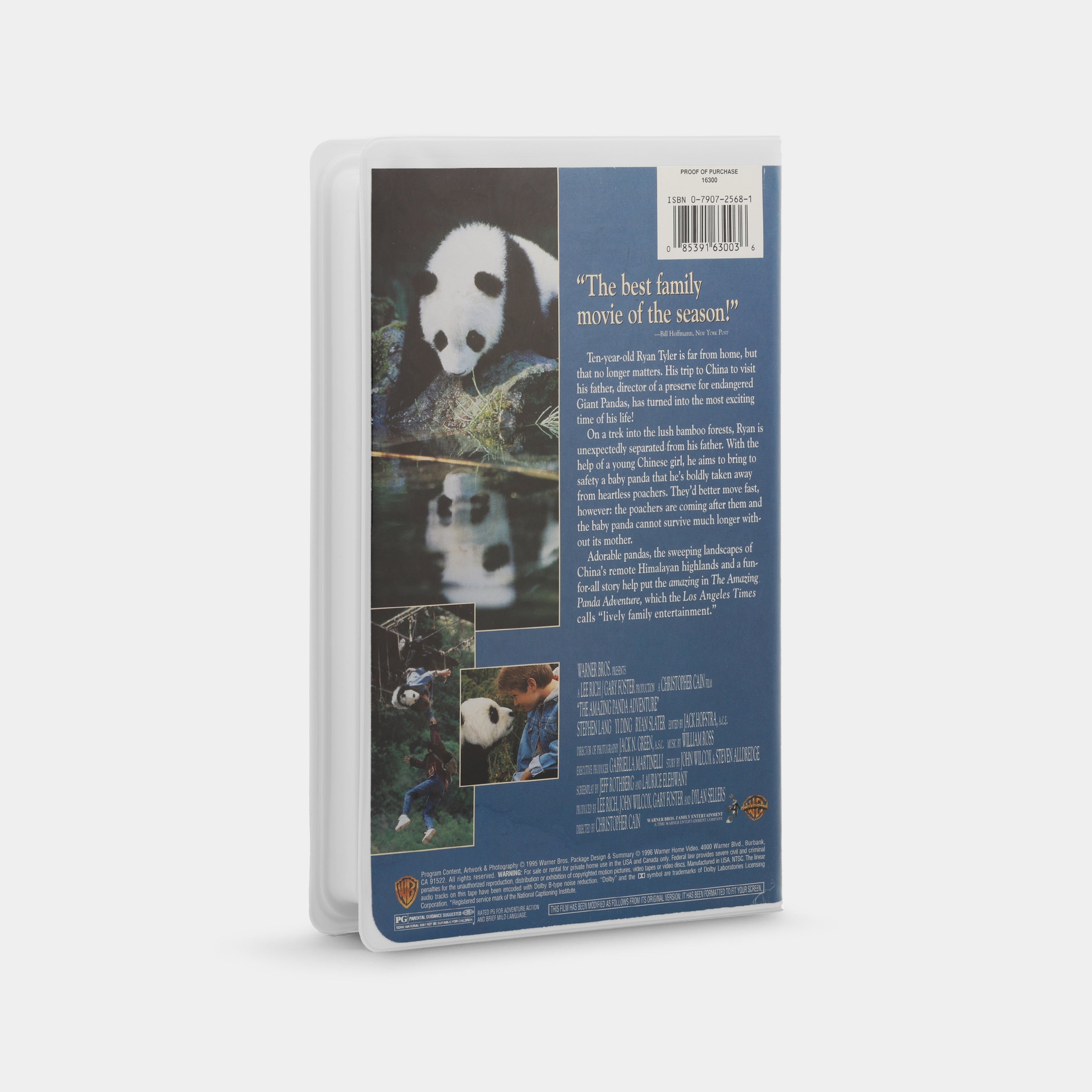 The Amazing Panda Adventure VHS Tape