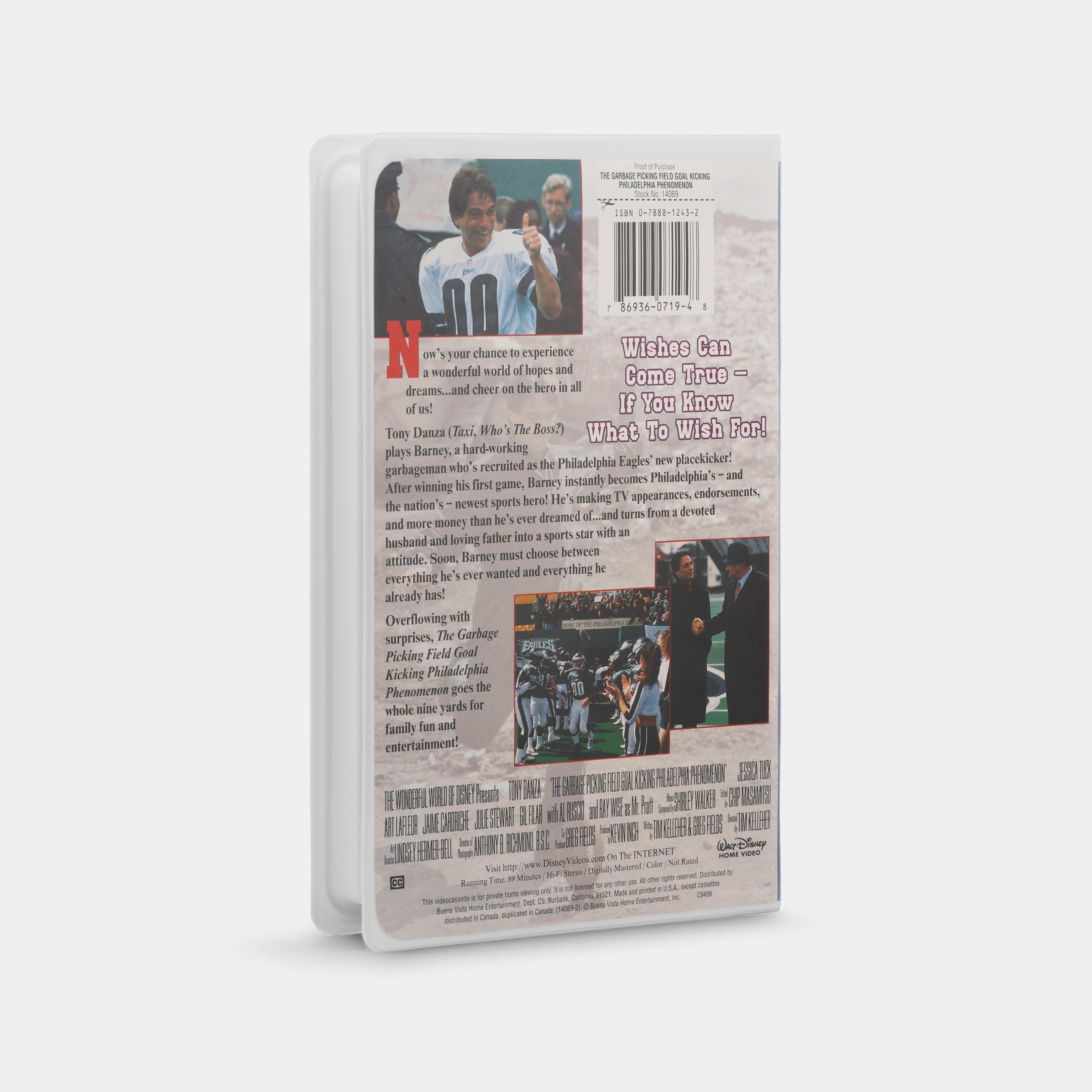 The Garbage Picking Field Goal Kicking Philadelphia Phenomenon VHS Tape