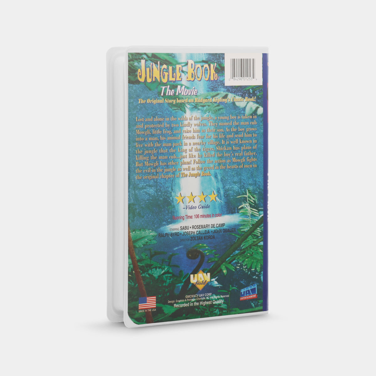 Jungle Book: The Movie VHS Tape