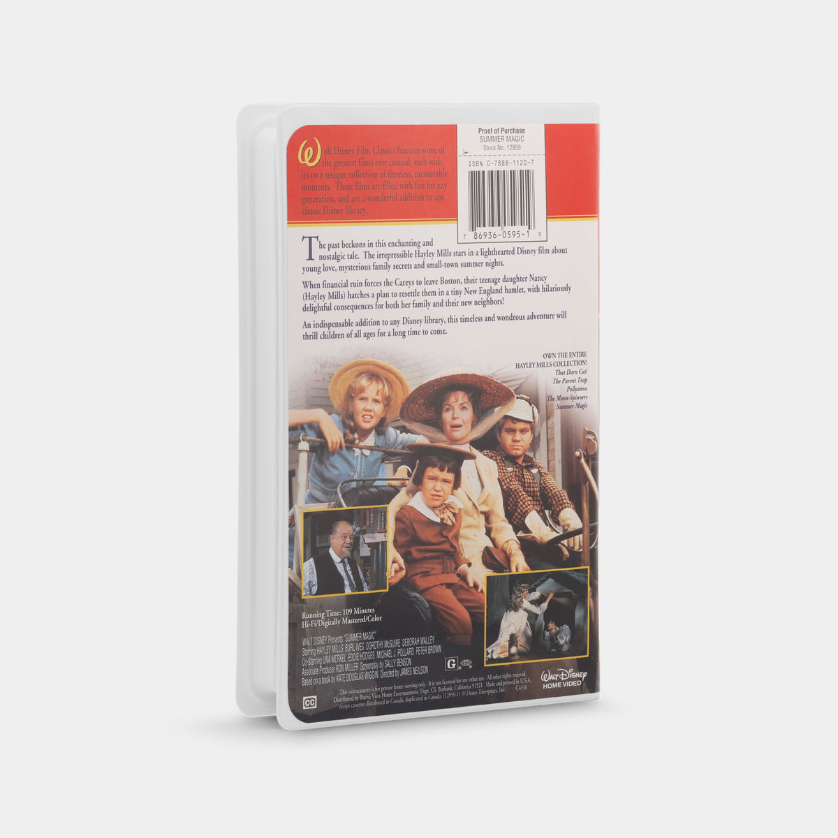 Walt Disney Film Classics: Summer Magic VHS Tape