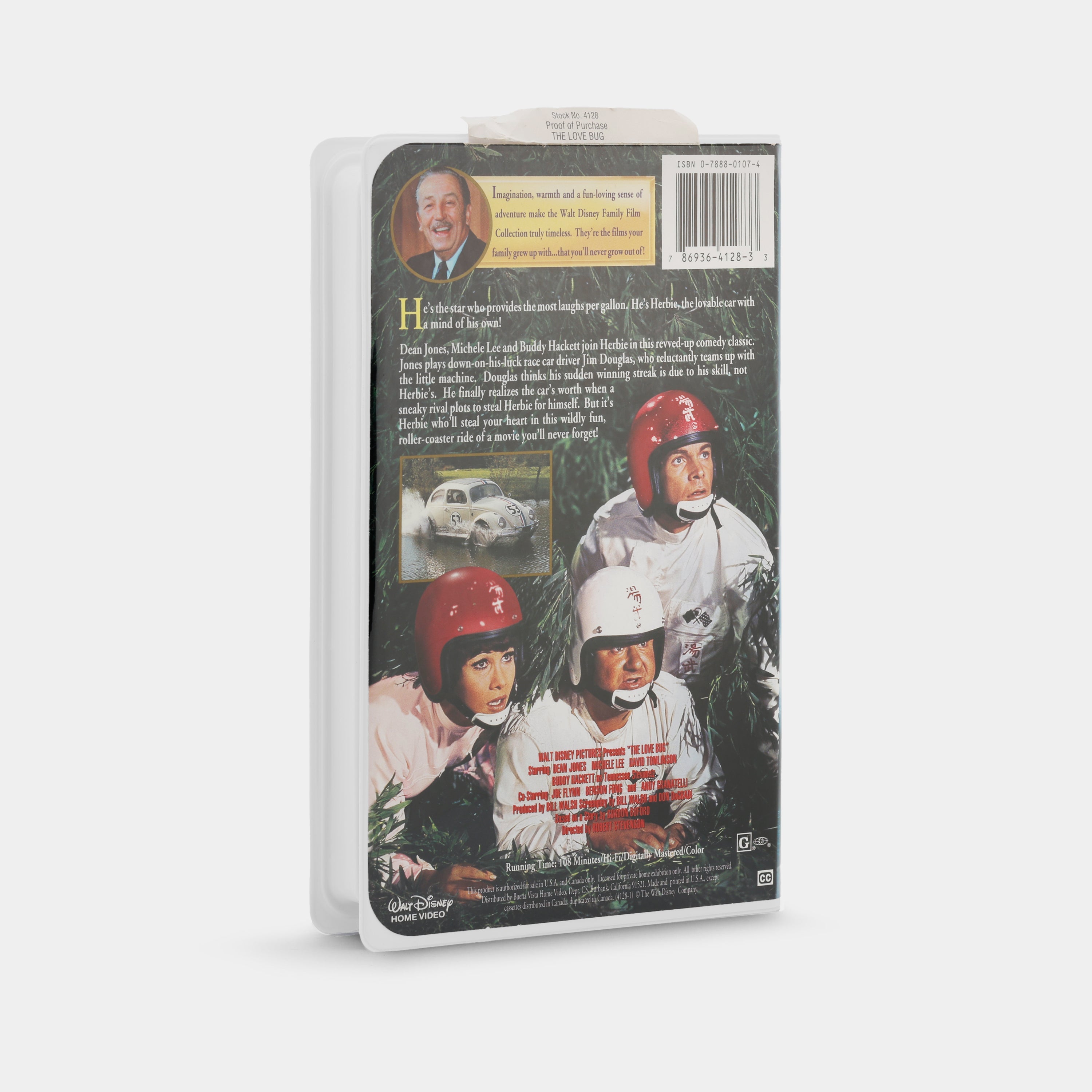 The Love Bug VHS Tape