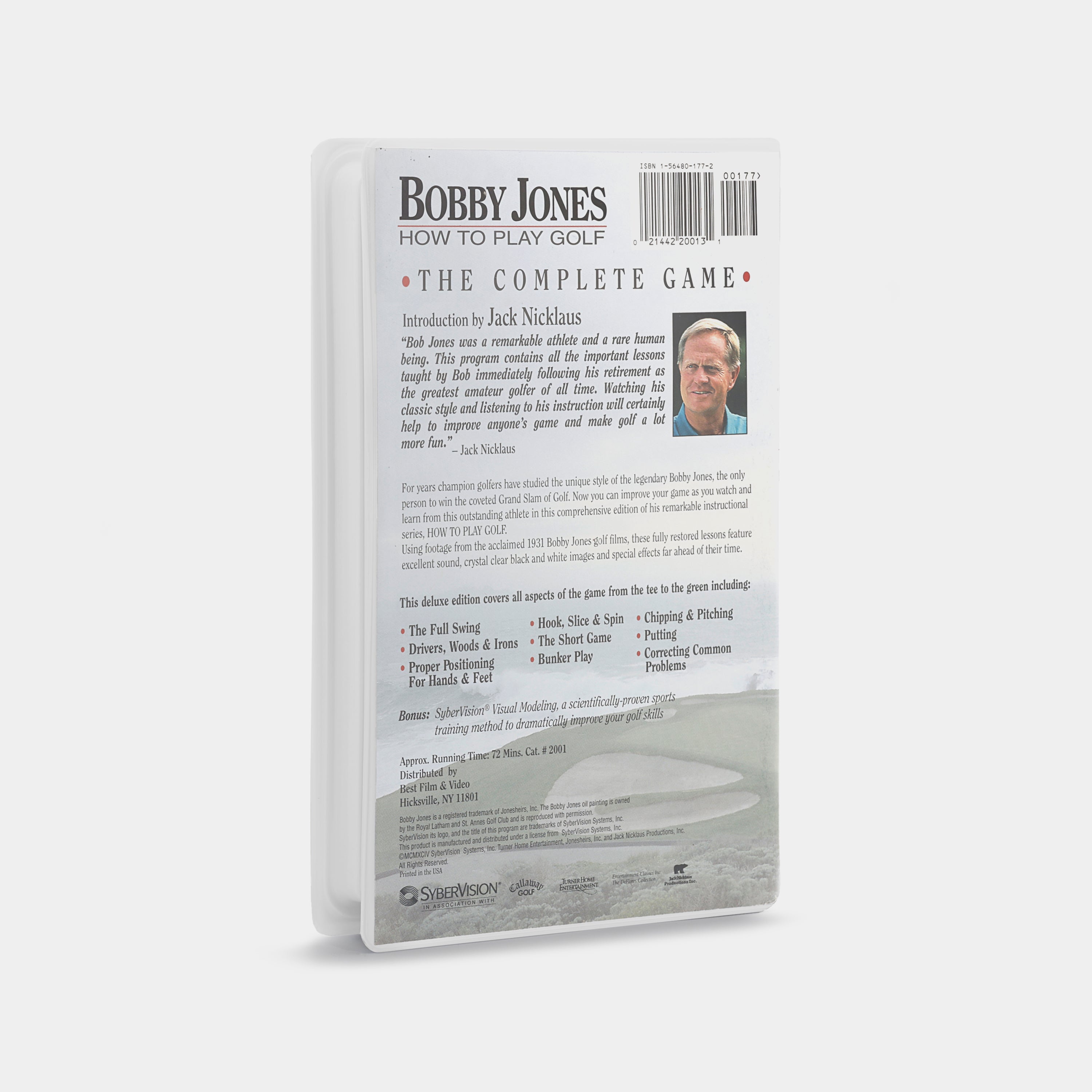 Bobby Jones: How to Play Golf – The Complete Game VHS Tape