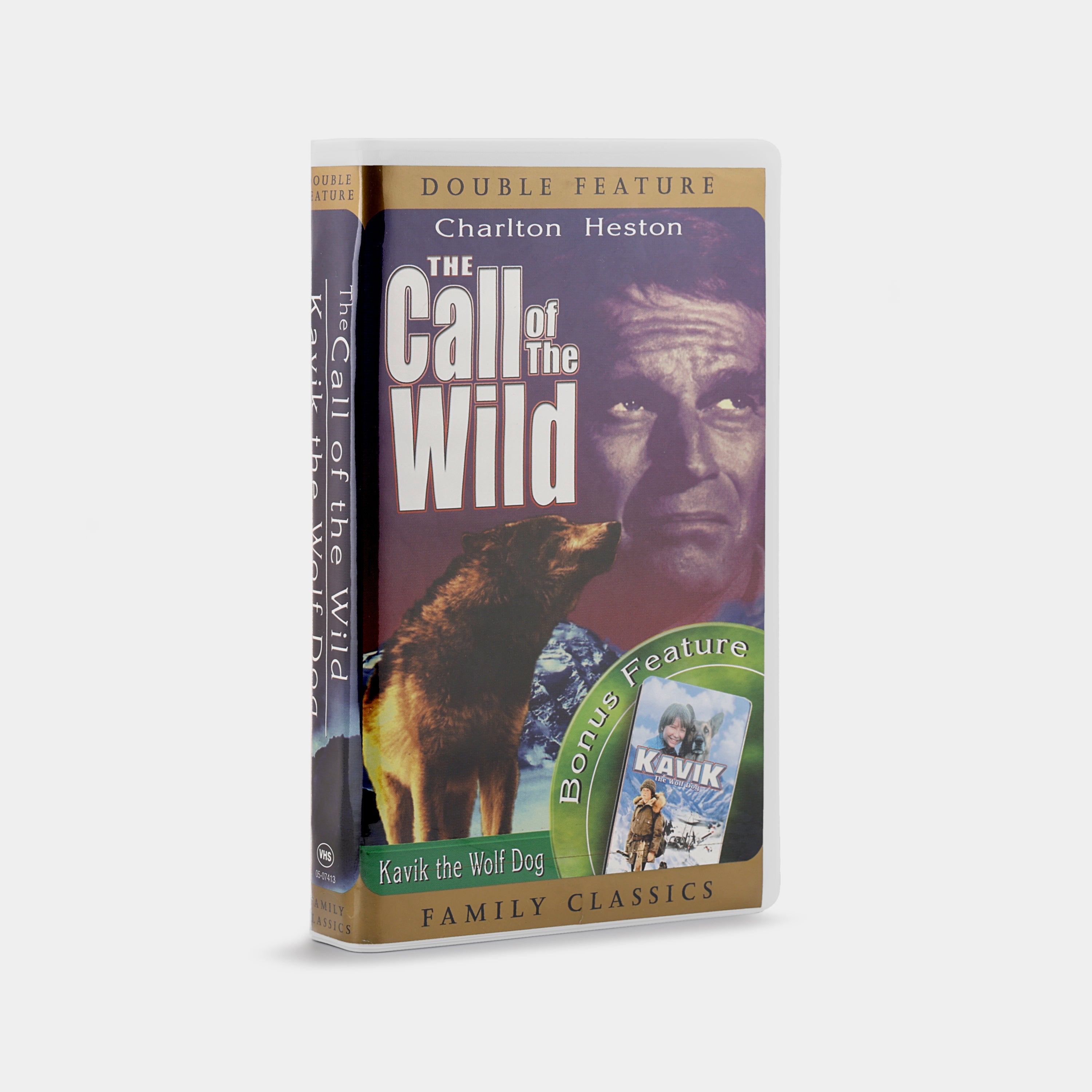 The Call of the Wild / Kavik the Wolf Dog VHS Tape