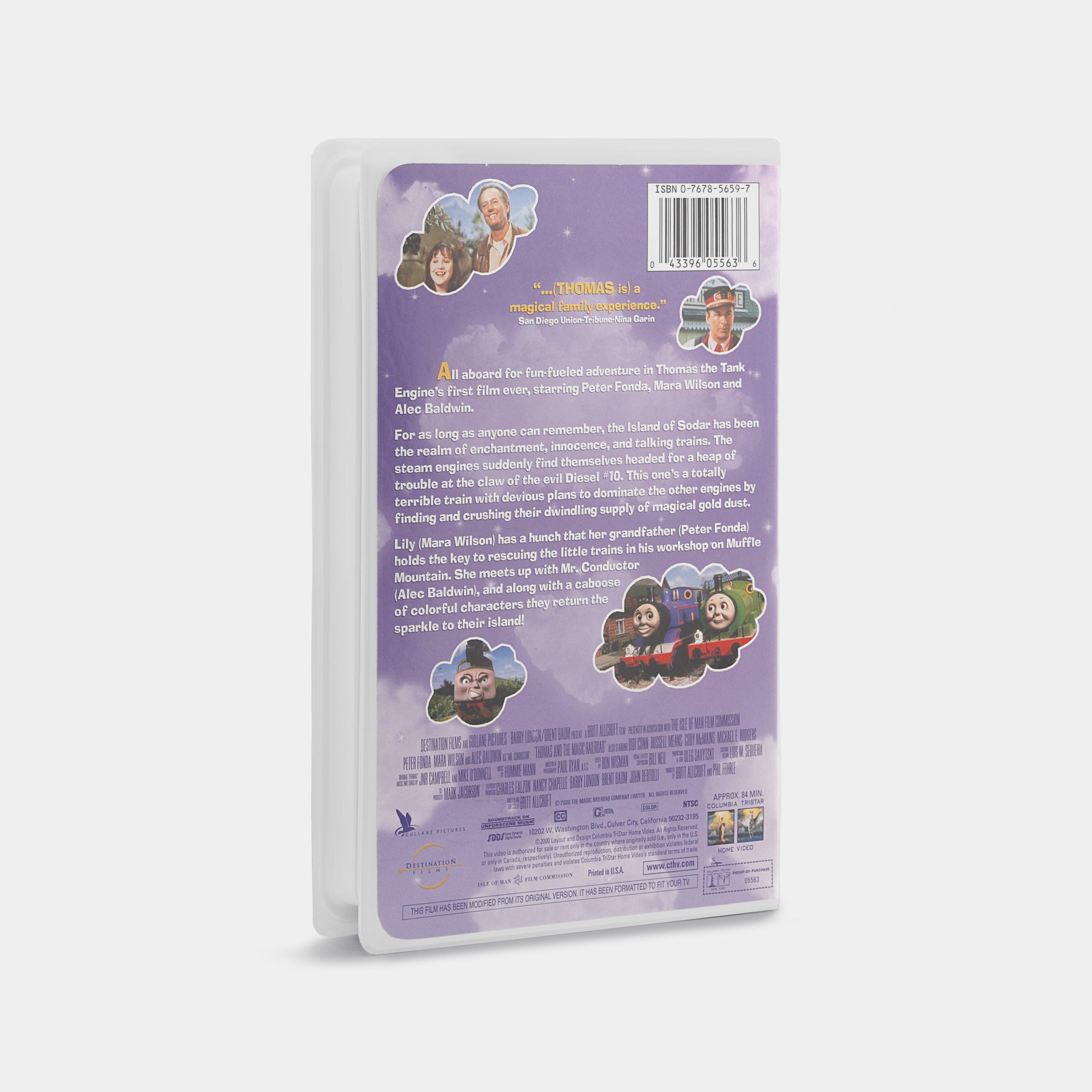 Thomas and the Magic Railroad VHS Tape