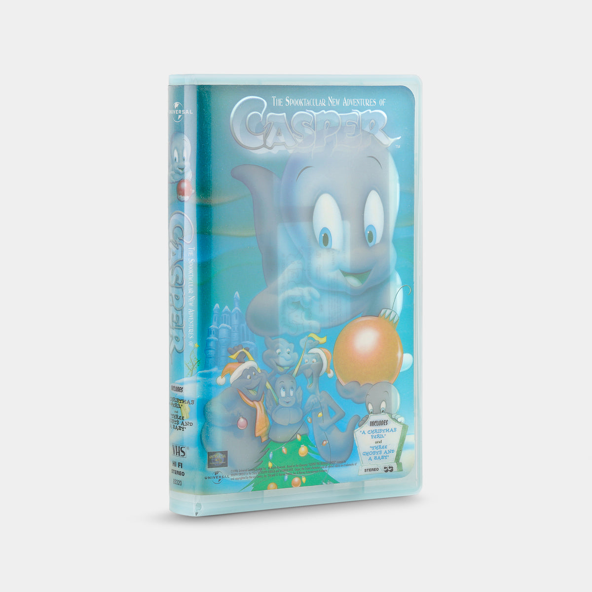 The Spooktacular New Adventures of Casper: A Christmas Peril / Three Ghosts and a Baby VHS Tape