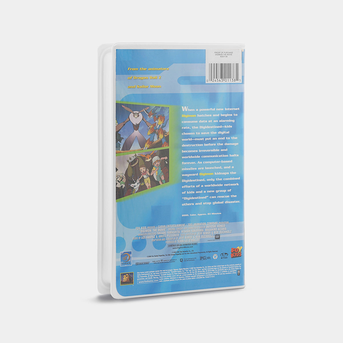Digimon: The Movie VHS Tape