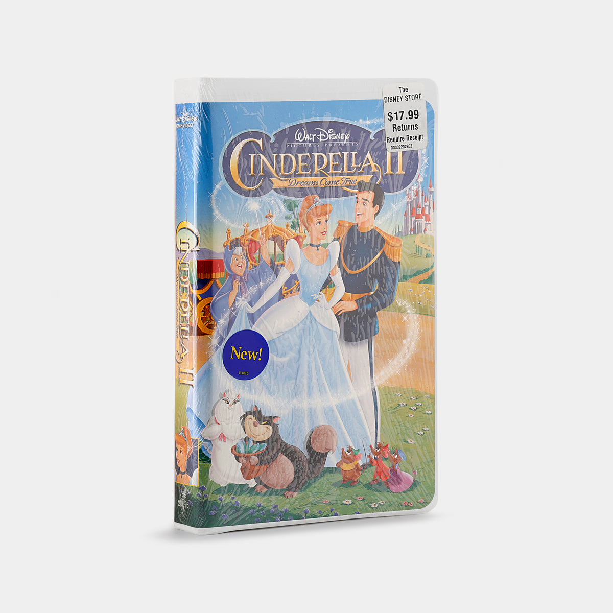 Cinderella II: Dreams Come True (Sealed) VHS Tape