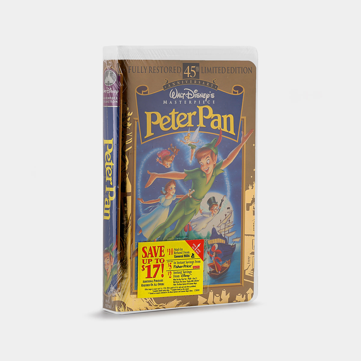 Peter Pan (Masterpiece Collection, Sealed) VHS Tape