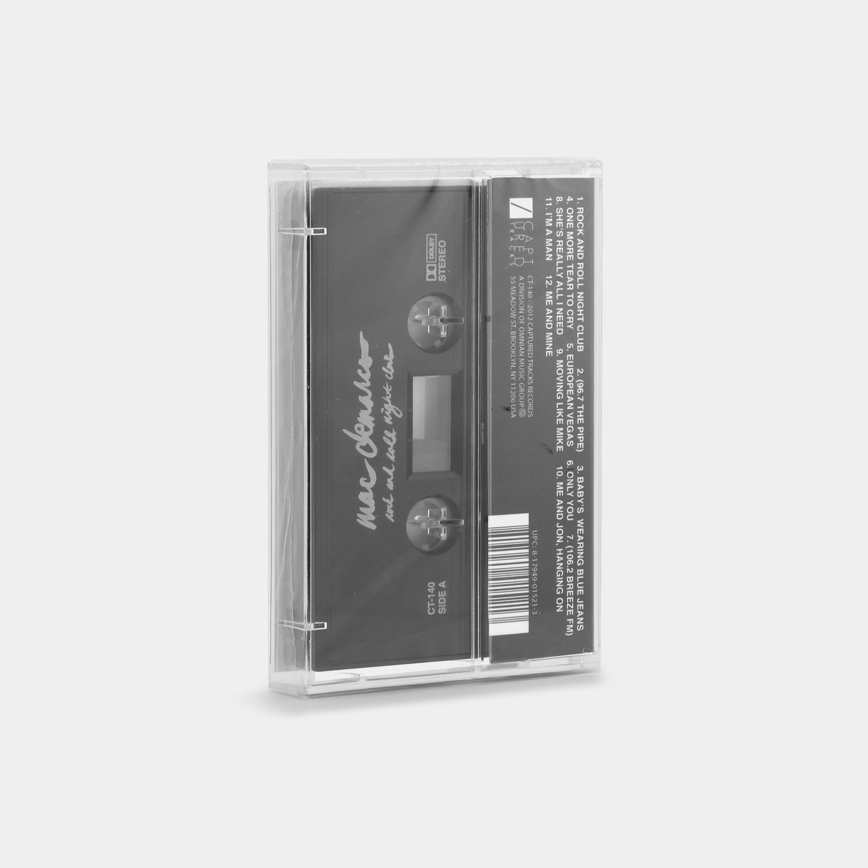 Mac Demarco - Rock and Roll Night Club Cassette Tape