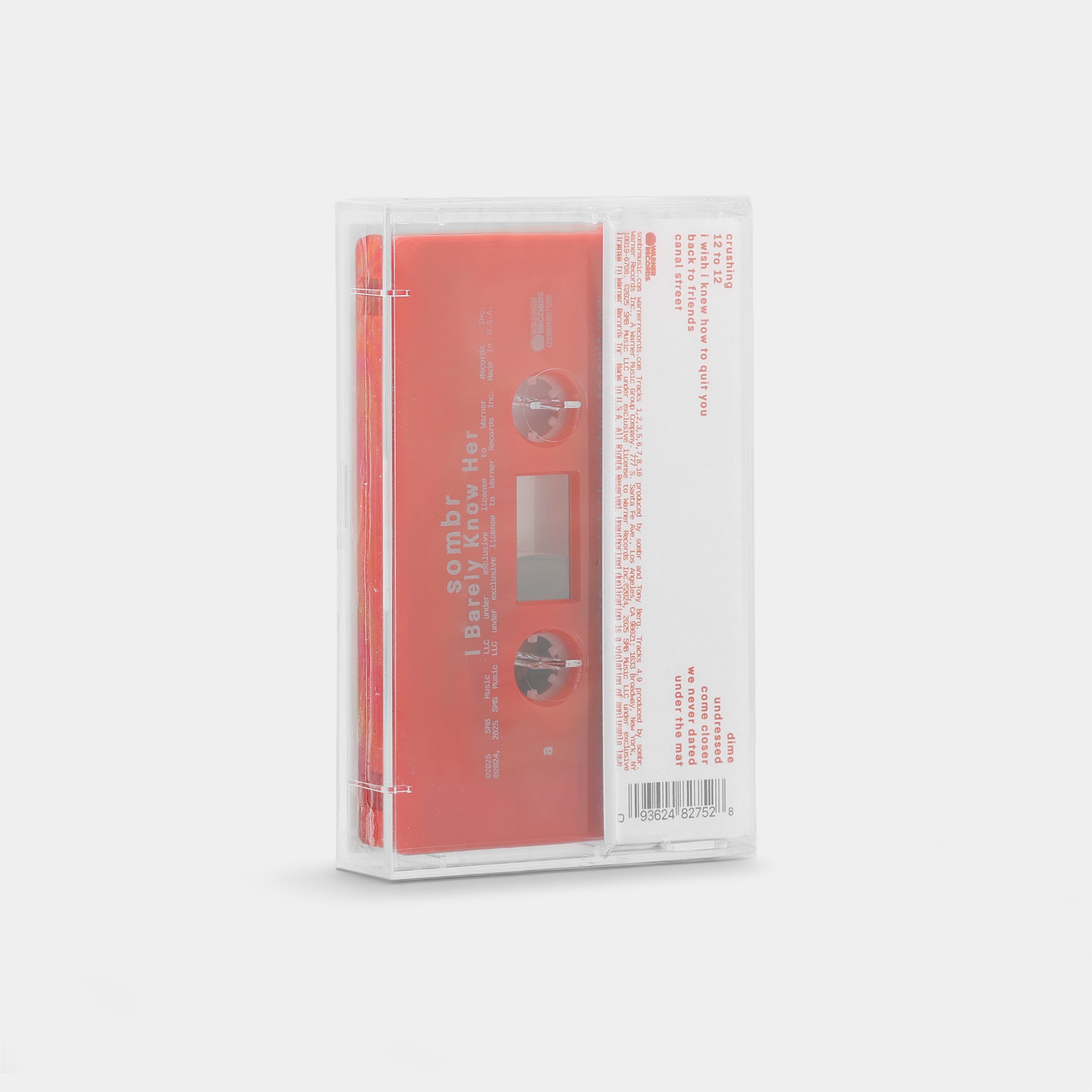 Sombr - I Barely Know Her Cassette Tape