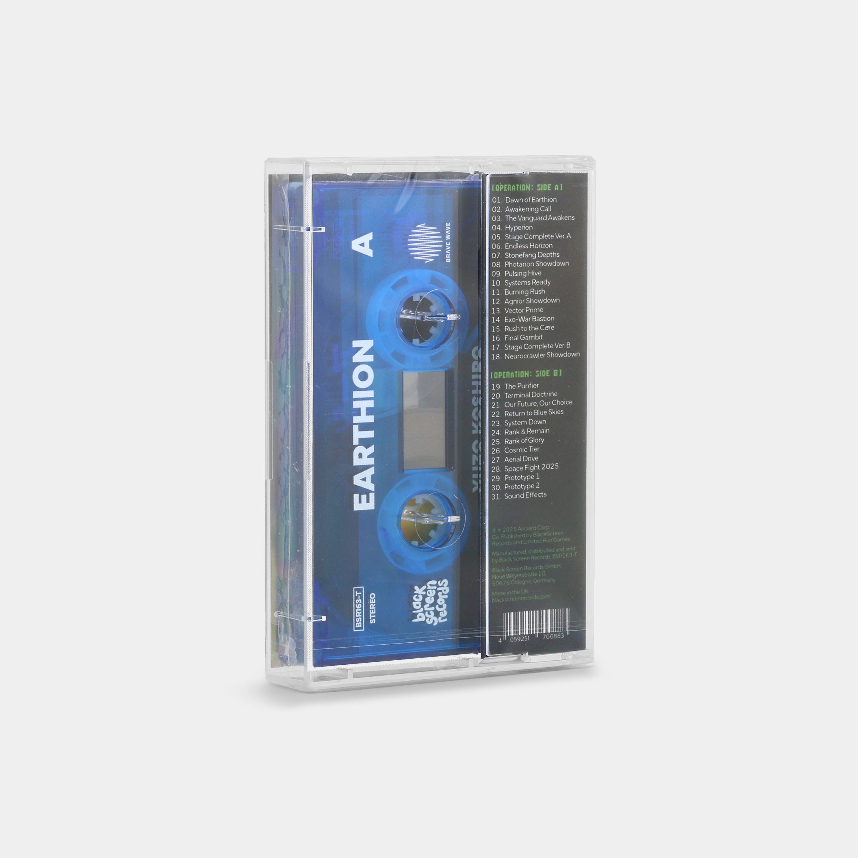 Yuzo Koshiro - Earthion (Video Game Soundtrack) Cassette Tape