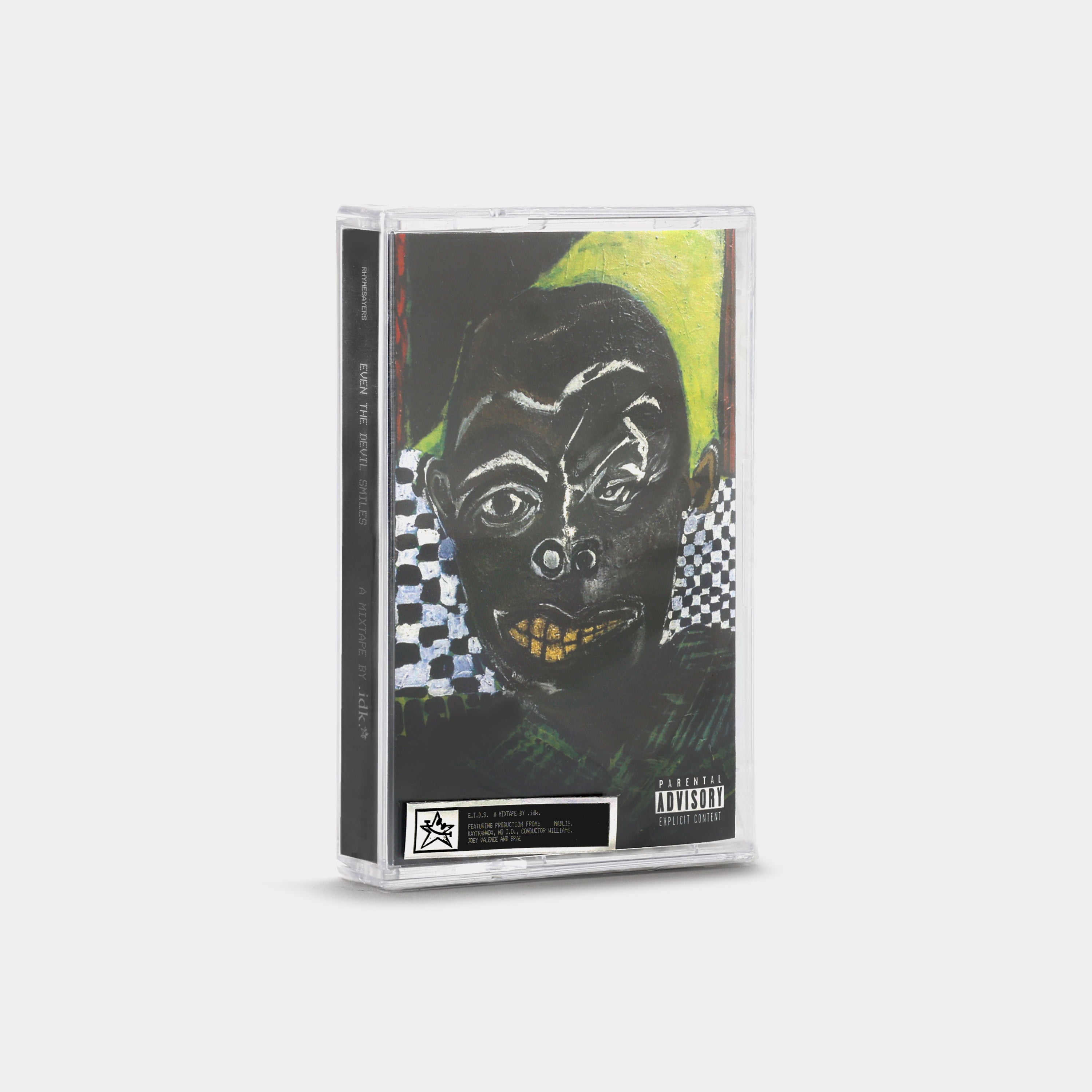 IDK - Even The Devil Smiles (E.T.D.S.) A Mixtape By .idk. Cassette Tape