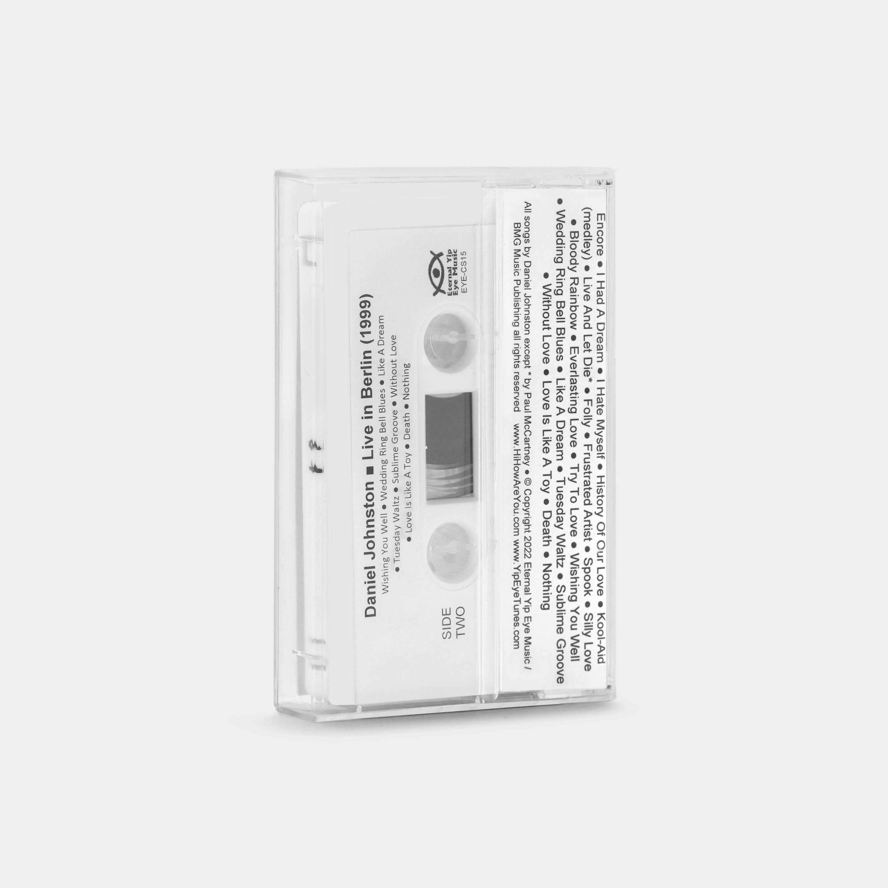 Daniel Johnston - Live In Berlin (1999) Cassette Tape