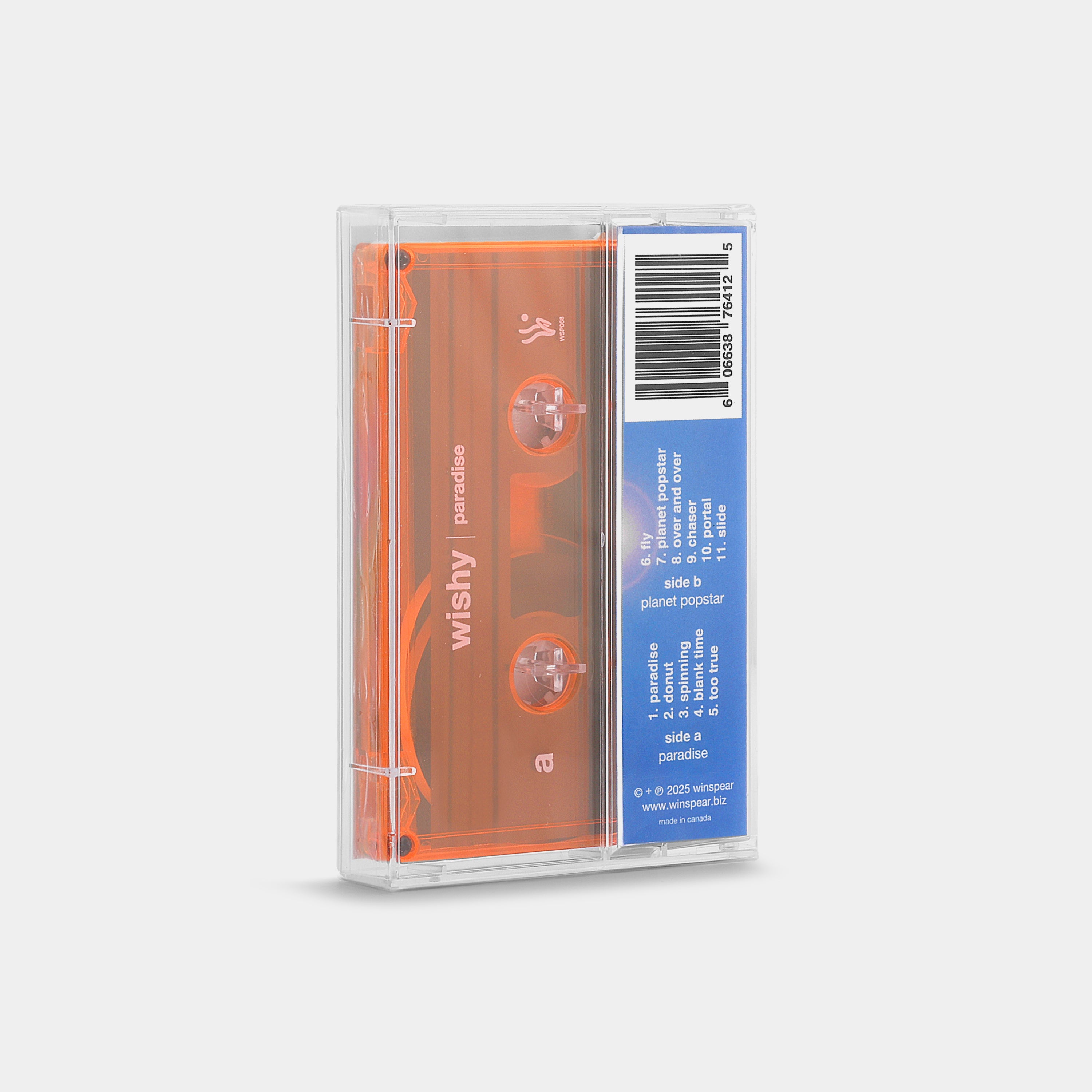 Wishy - Paradise On Planet Popstar Cassette Tape