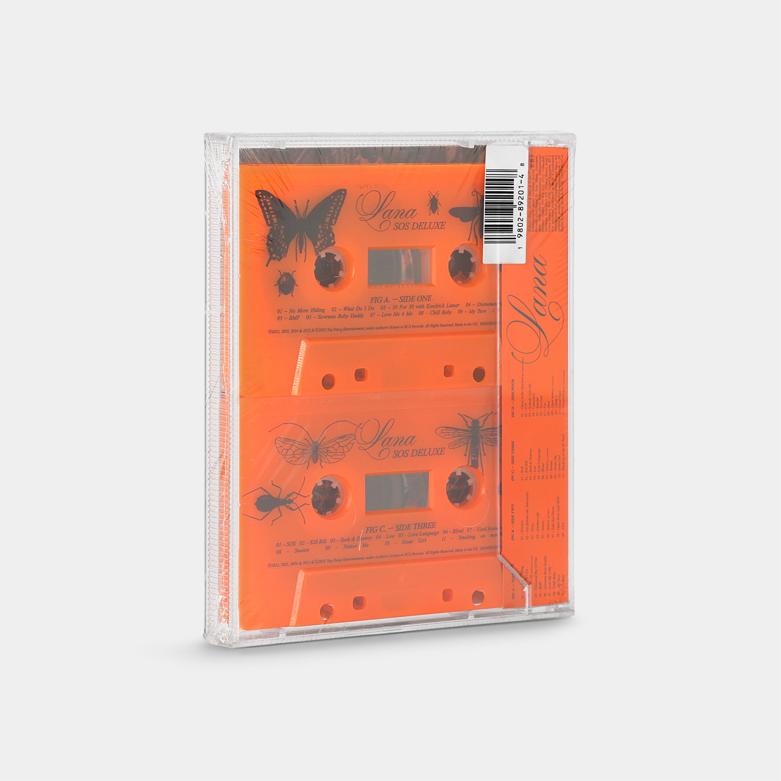 SZA - SOS Deluxe: Lana Cassette Tape Set