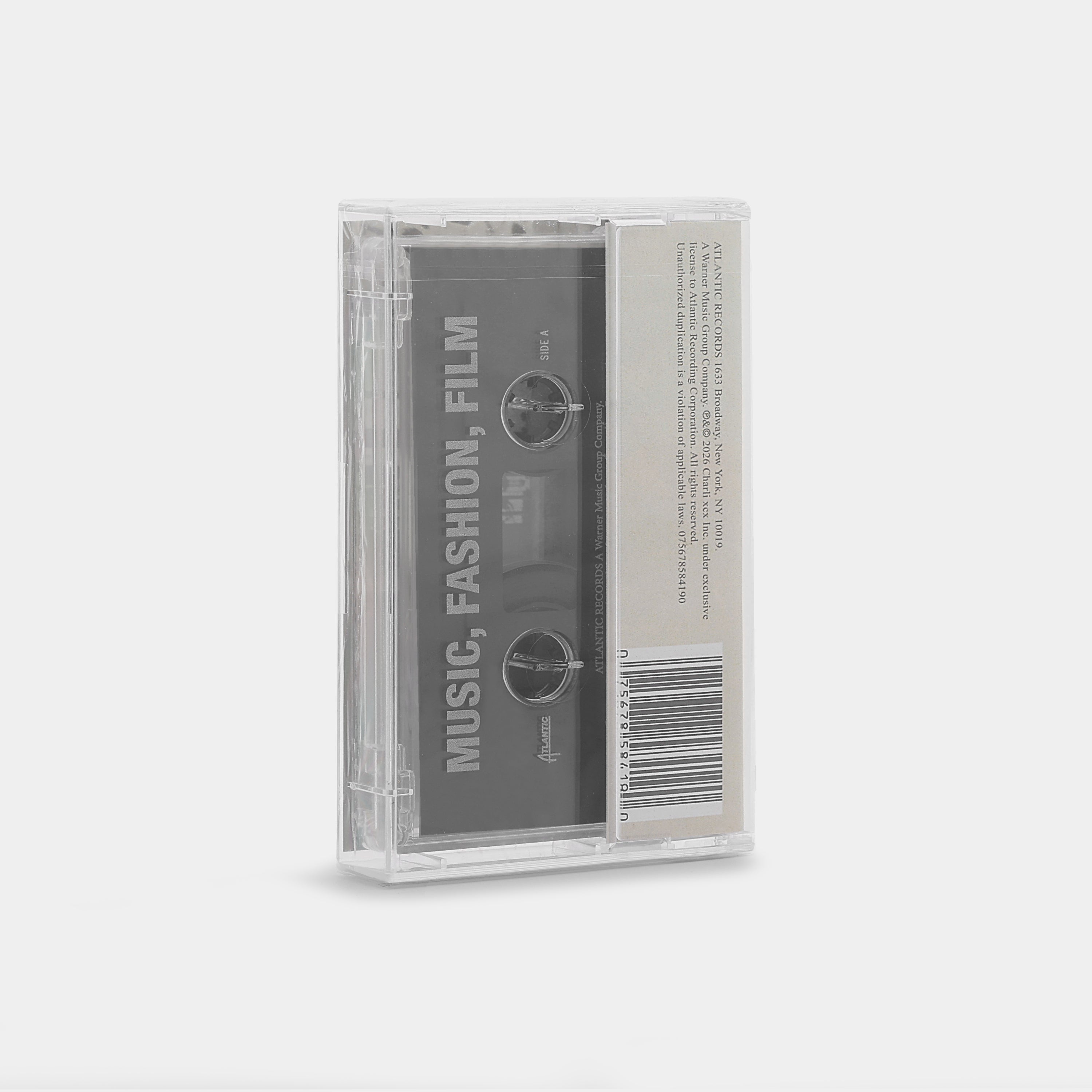 Charli XCX - Music, Fashion, Film Cassette Tape
