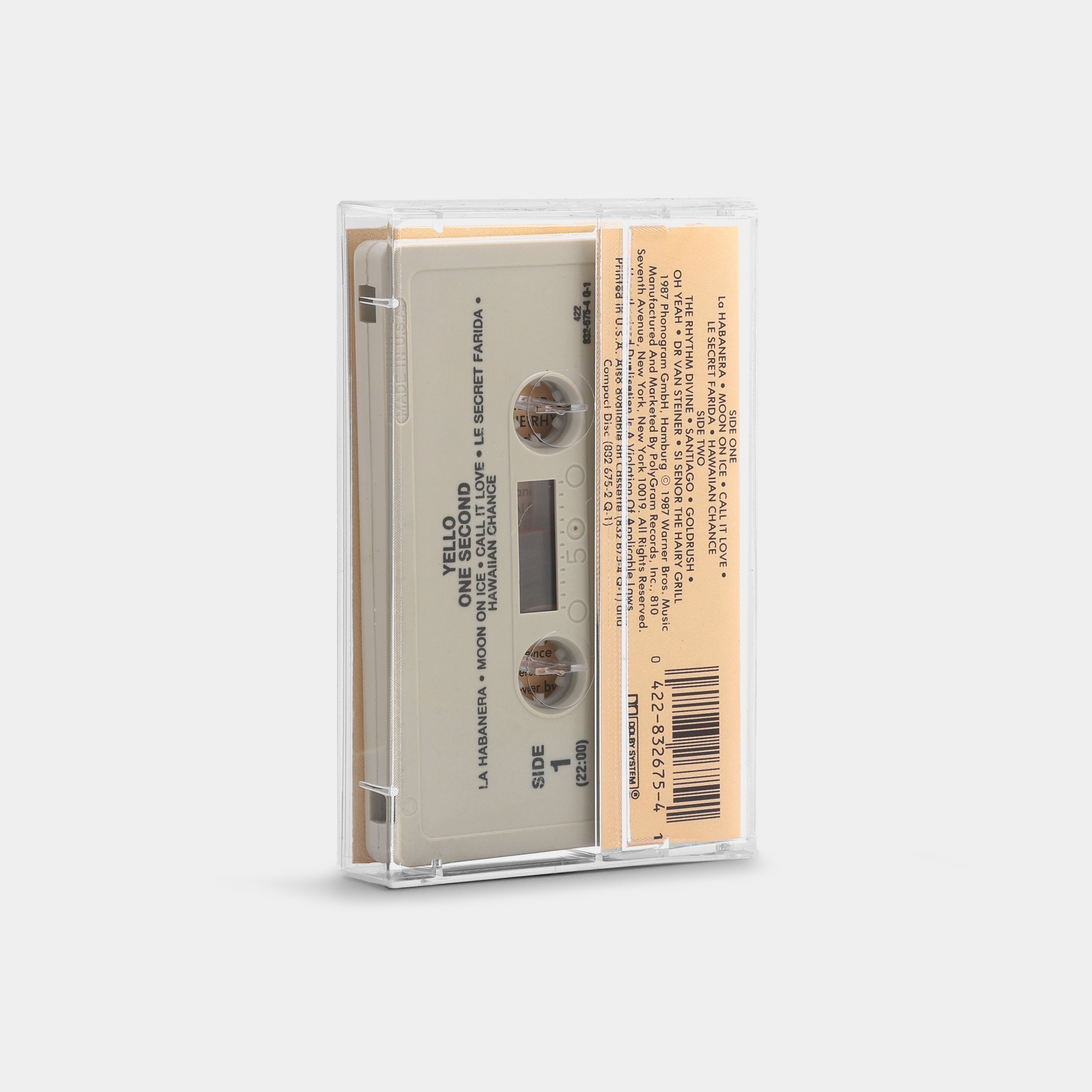 Yello - One Second Cassette Tape