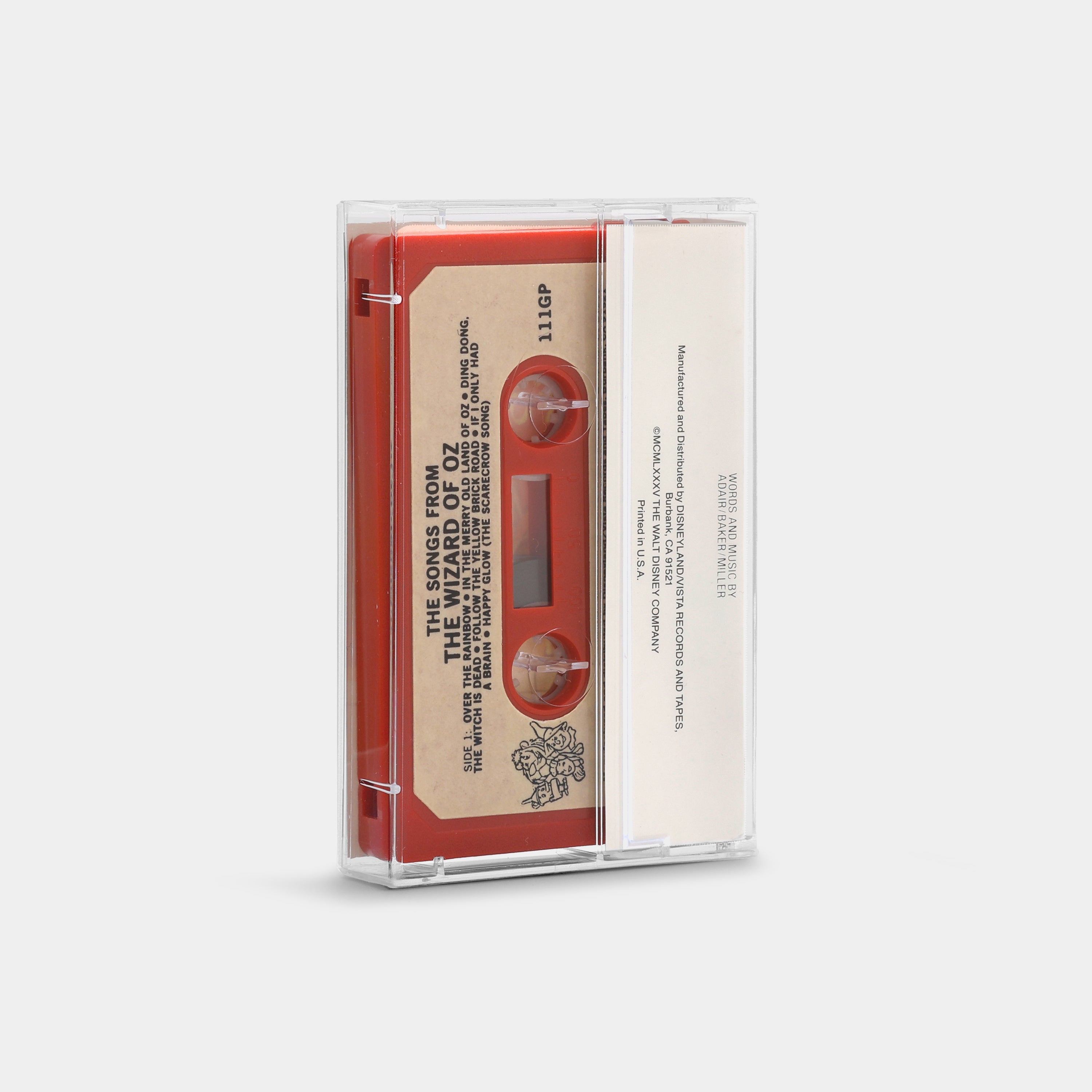 The Songs From The Wizard Of Oz Cassette Tape