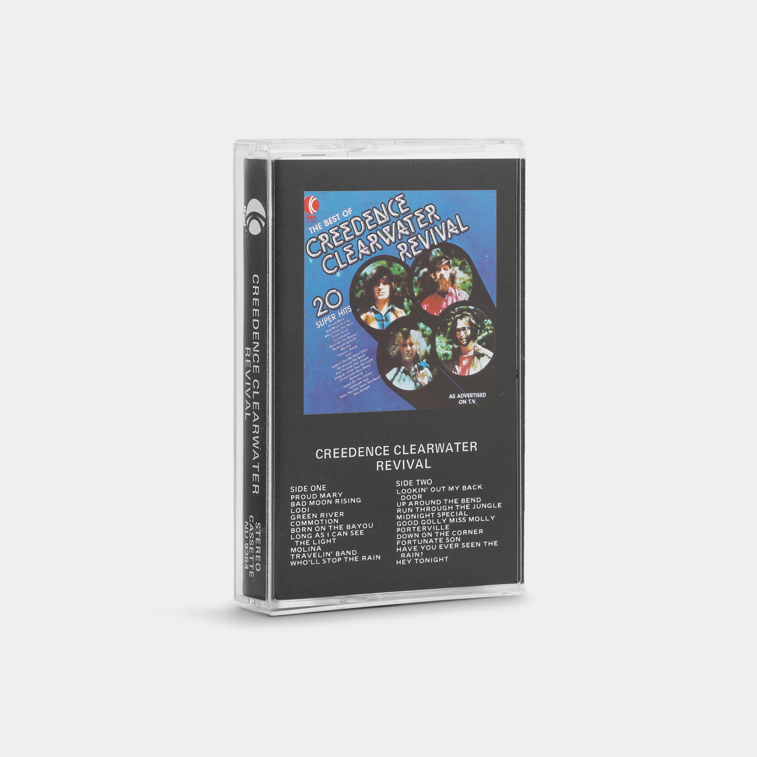 Creedence Clearwater Revival - The Best Of Creedence Clearwater Revival: 20 Super Hits Cassette Tape