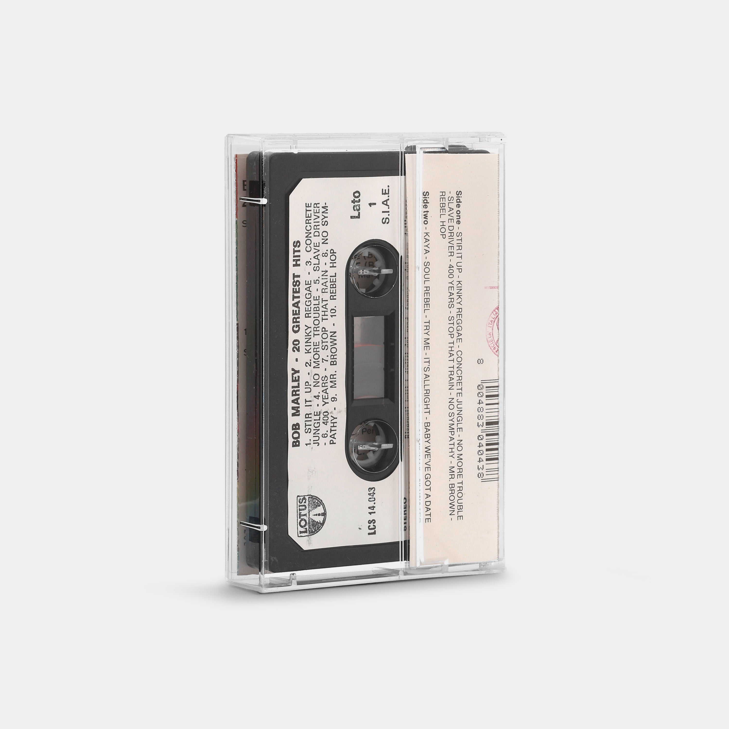 Bob Marley & The Wailers - 20 Greatest Hits Cassette Tape