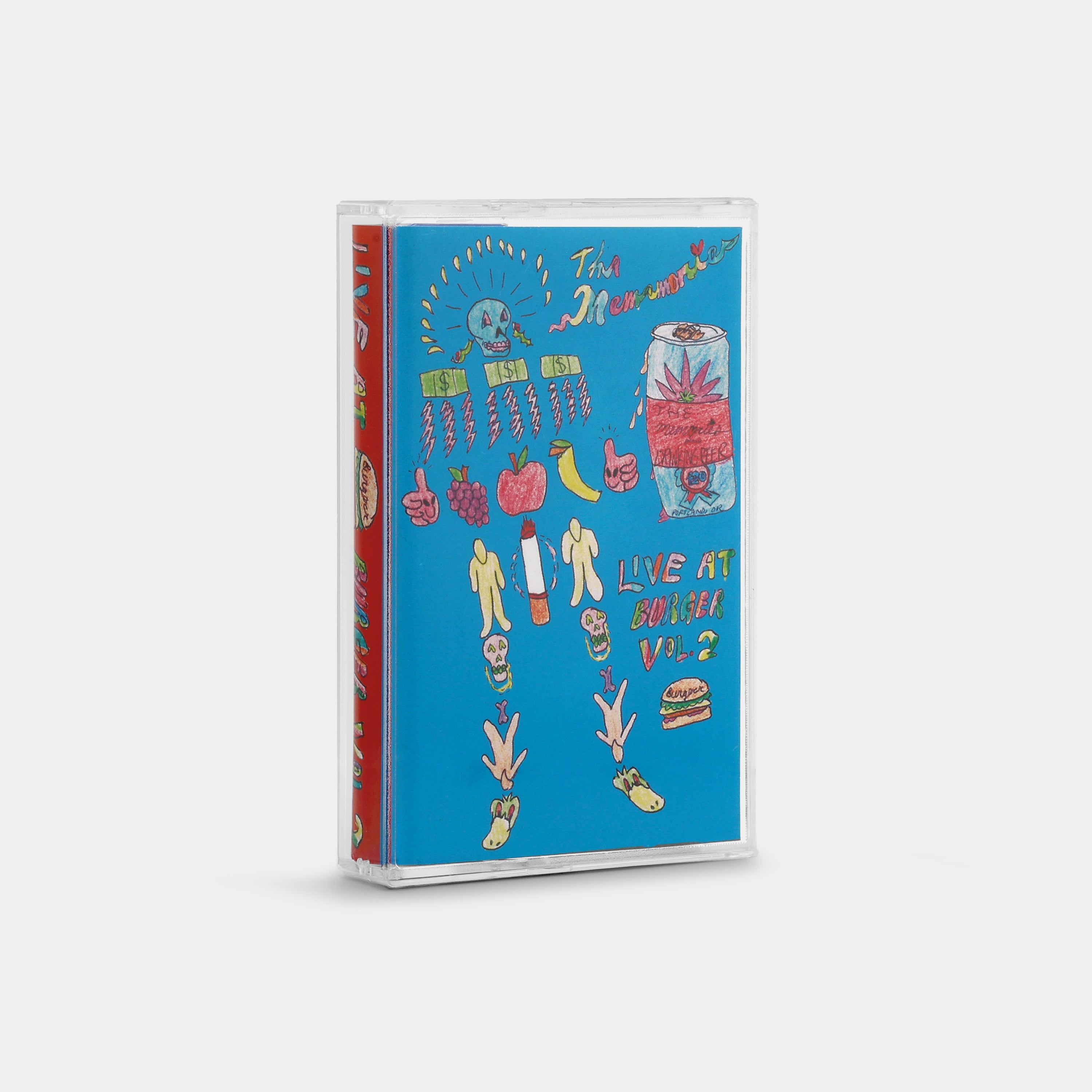 The Memories - Live At Burger Vol. 2 Cassette Tape