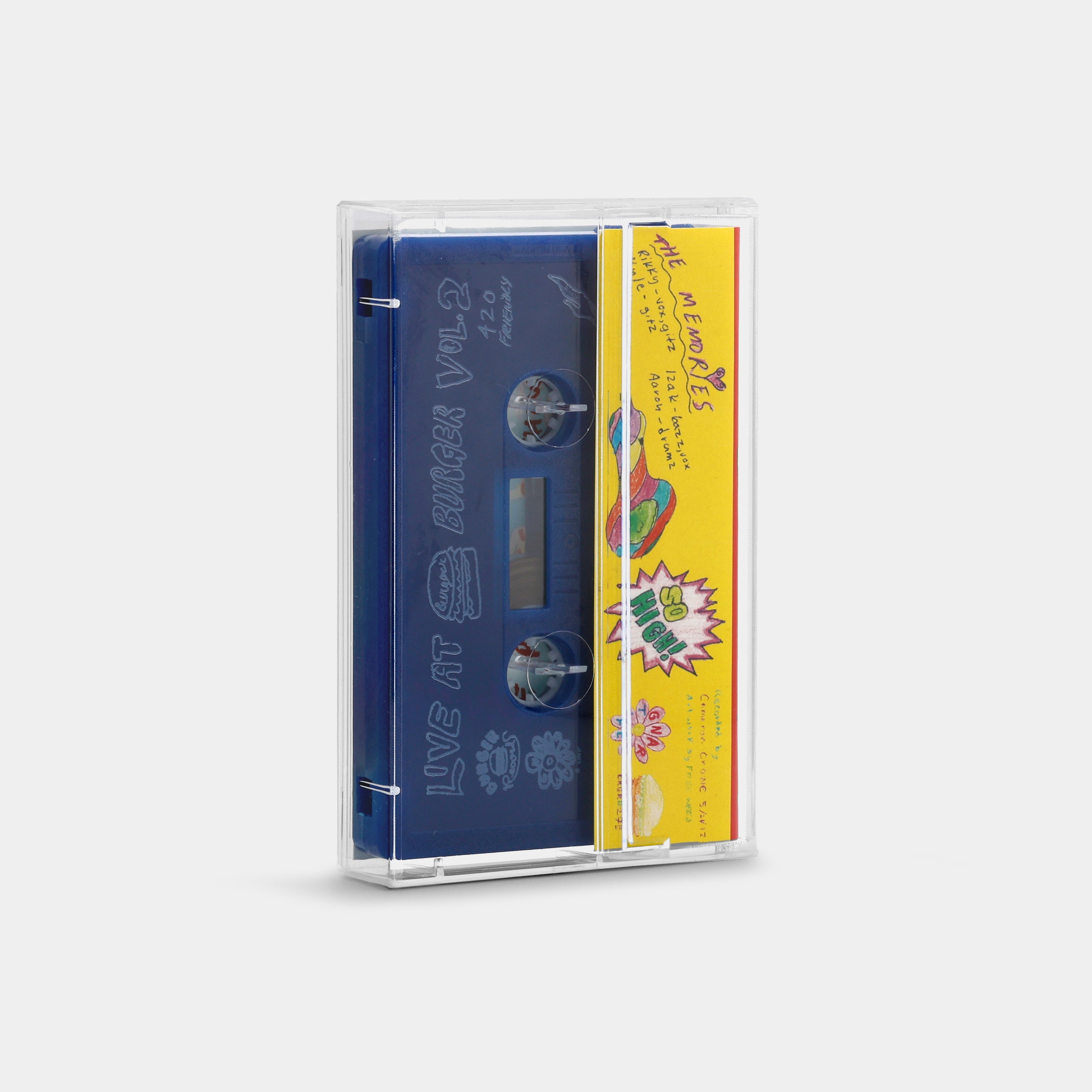 The Memories - Live At Burger Vol. 2 Cassette Tape