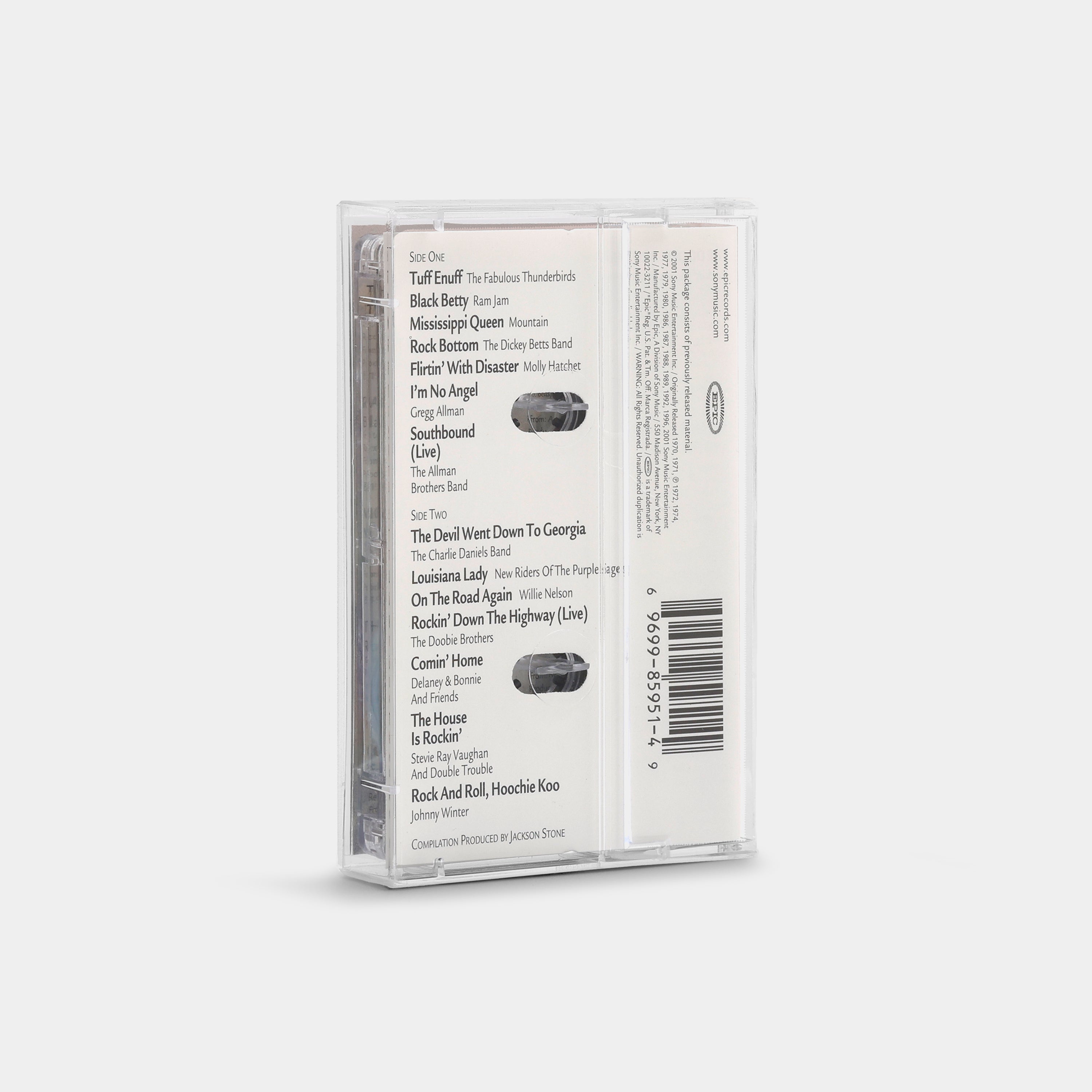 Drivin' South: Southern Rockin' Smash Hits Cassette Tape