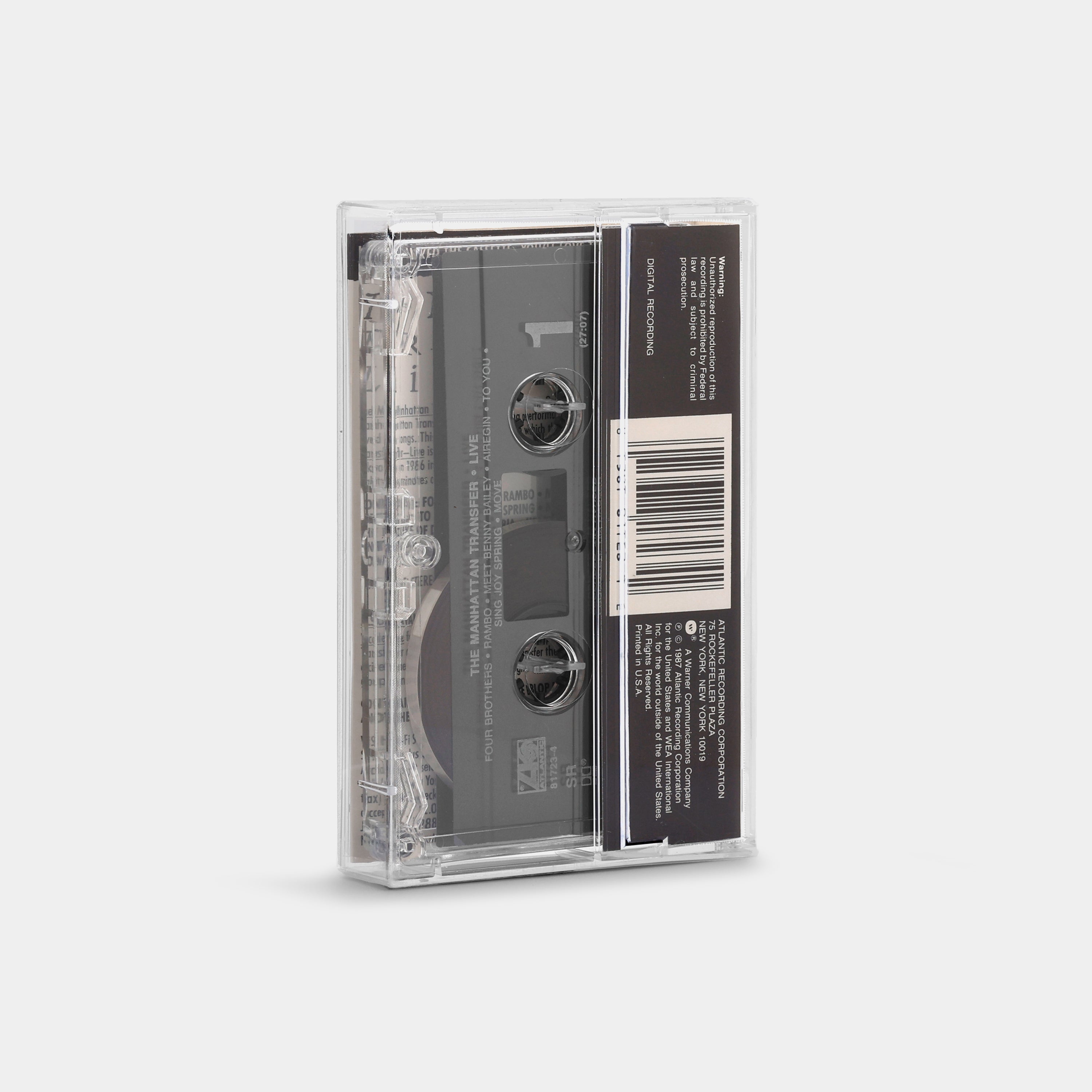 The Manhattan Transfer - Live Cassette Tape