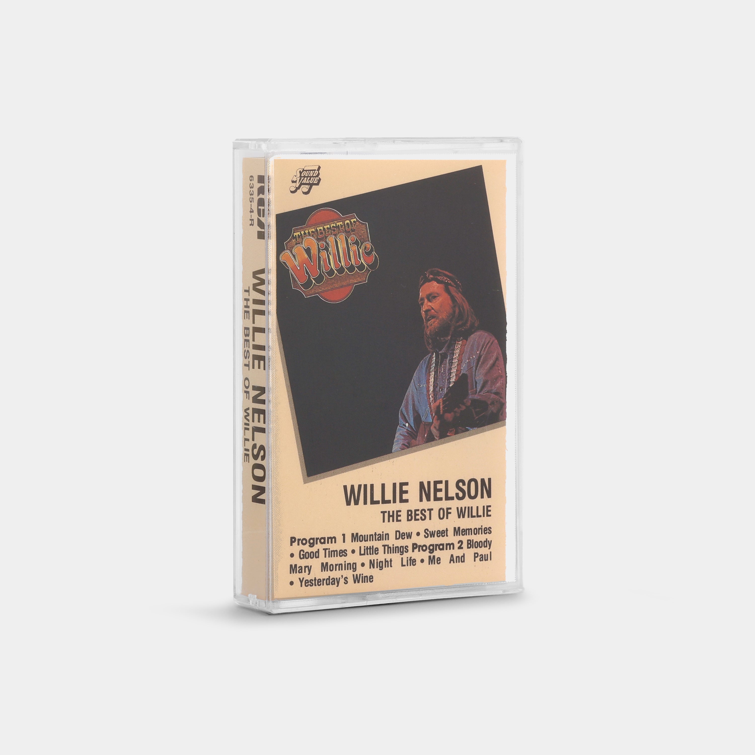 Willie Nelson - The Best Of Willie Cassette Tape