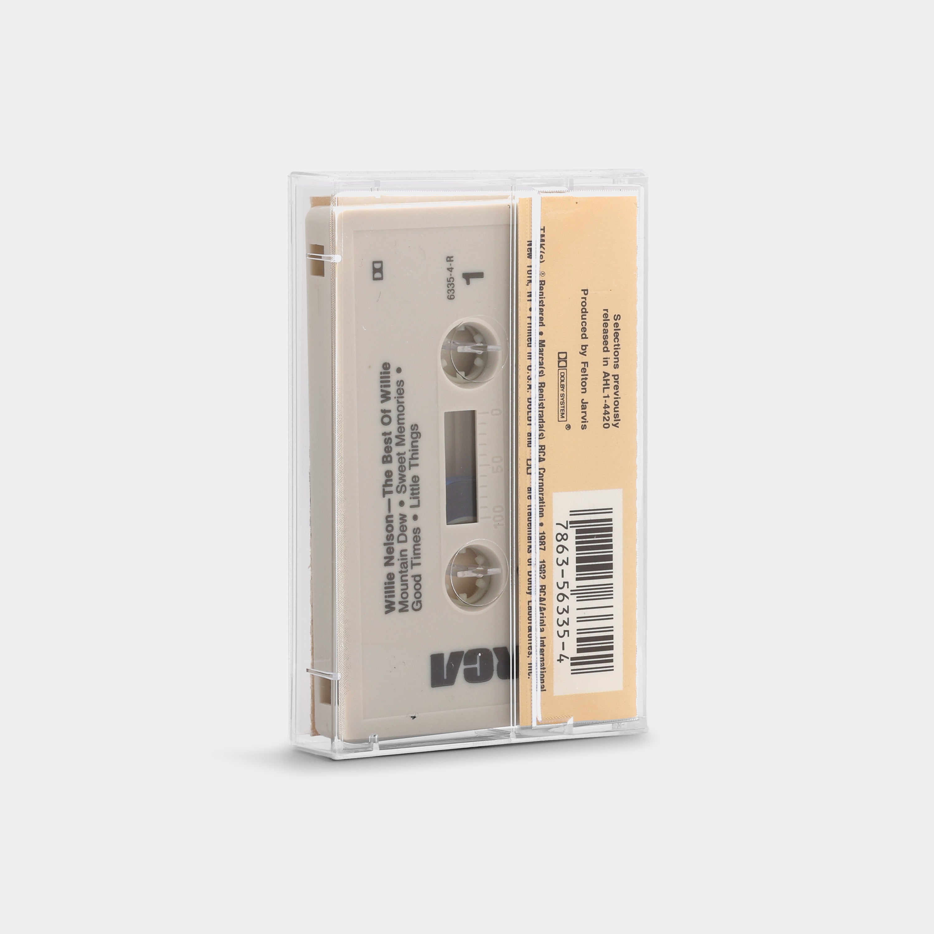 Willie Nelson - The Best Of Willie Cassette Tape