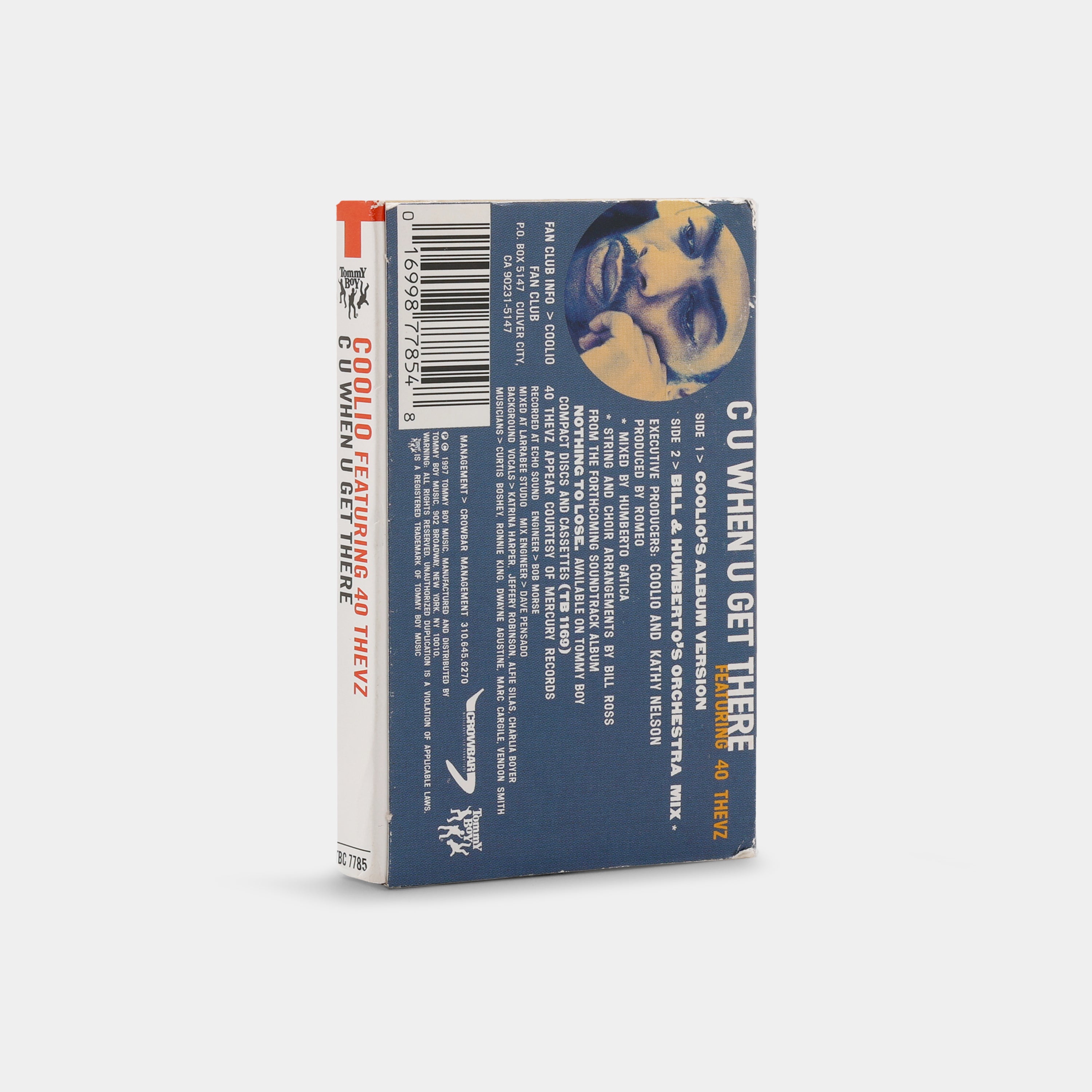 Coolio (Feat. 40 Thevz) - C U When U Get There Cassette Tape Single