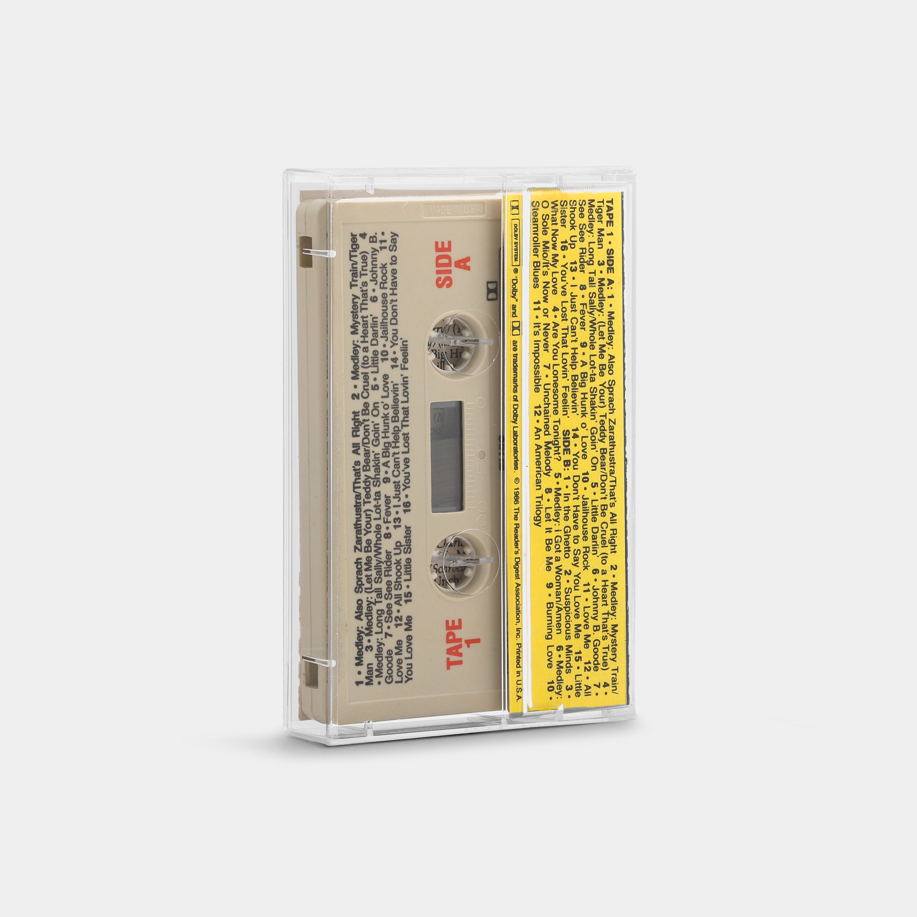 Elvis Presley - The Legend Lives On Cassette Tape