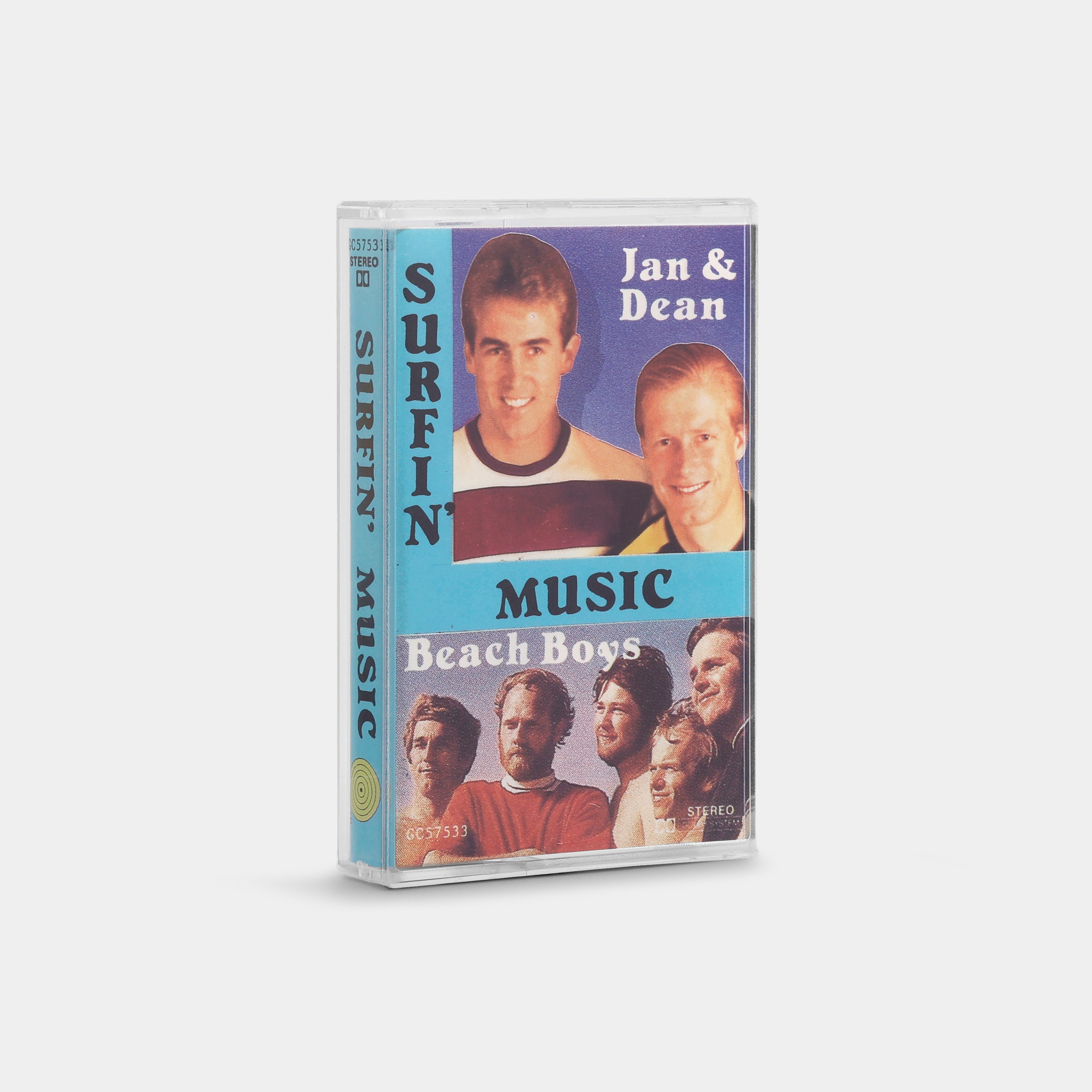 Jan & Dean, The Beach Boys - Surfin' Music Cassette Tape