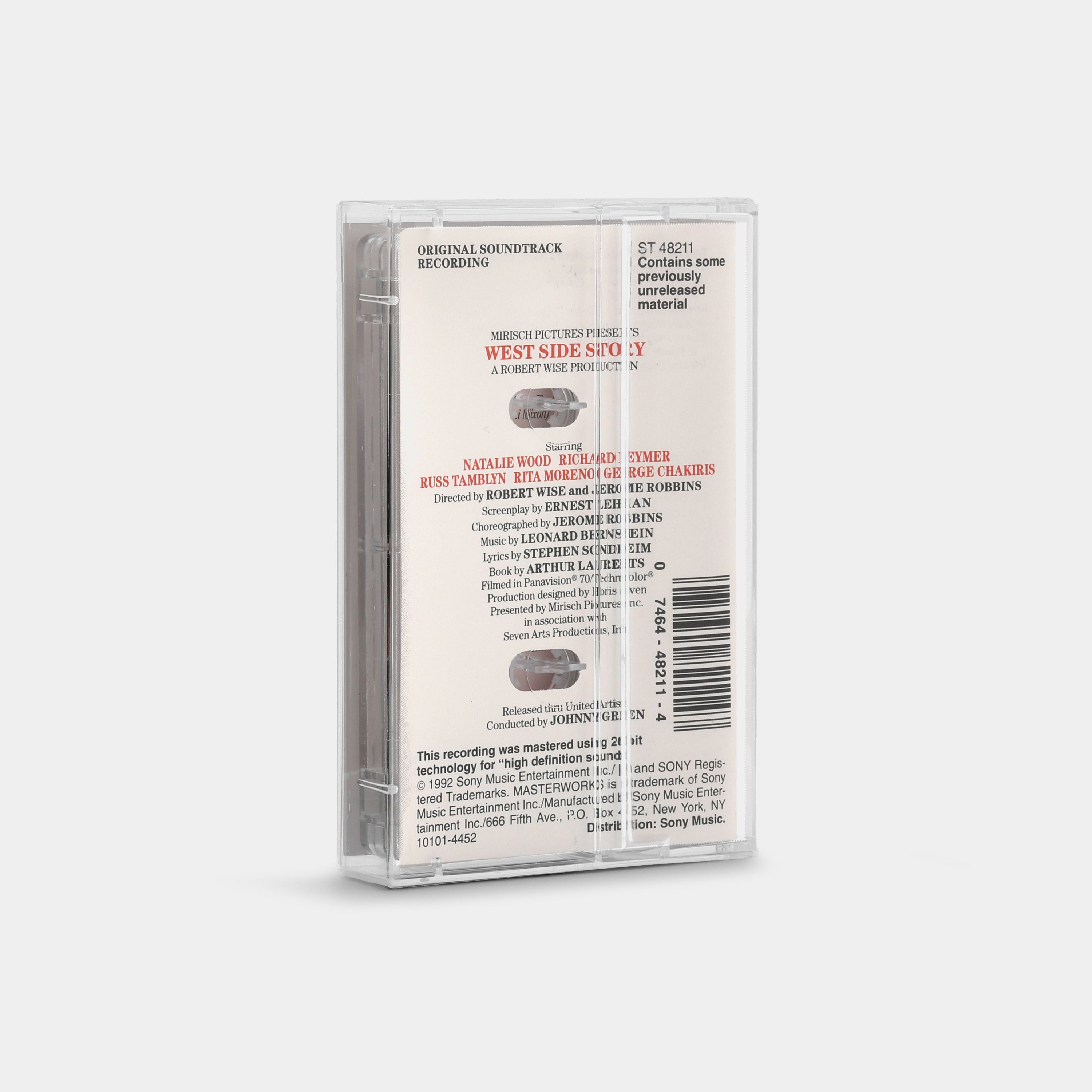 Leonard Bernstein - West Side Story (The Original Soundtrack Recording) Cassette Tape