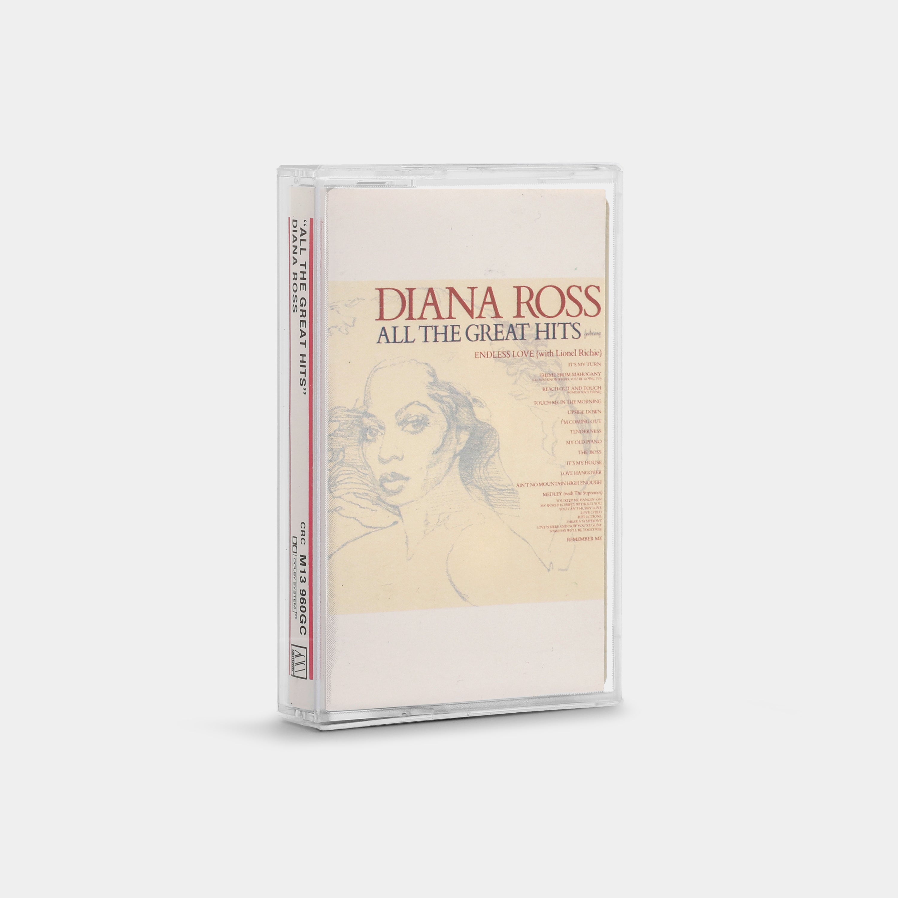 Diana Ross - All The Great Hits Cassette Tape