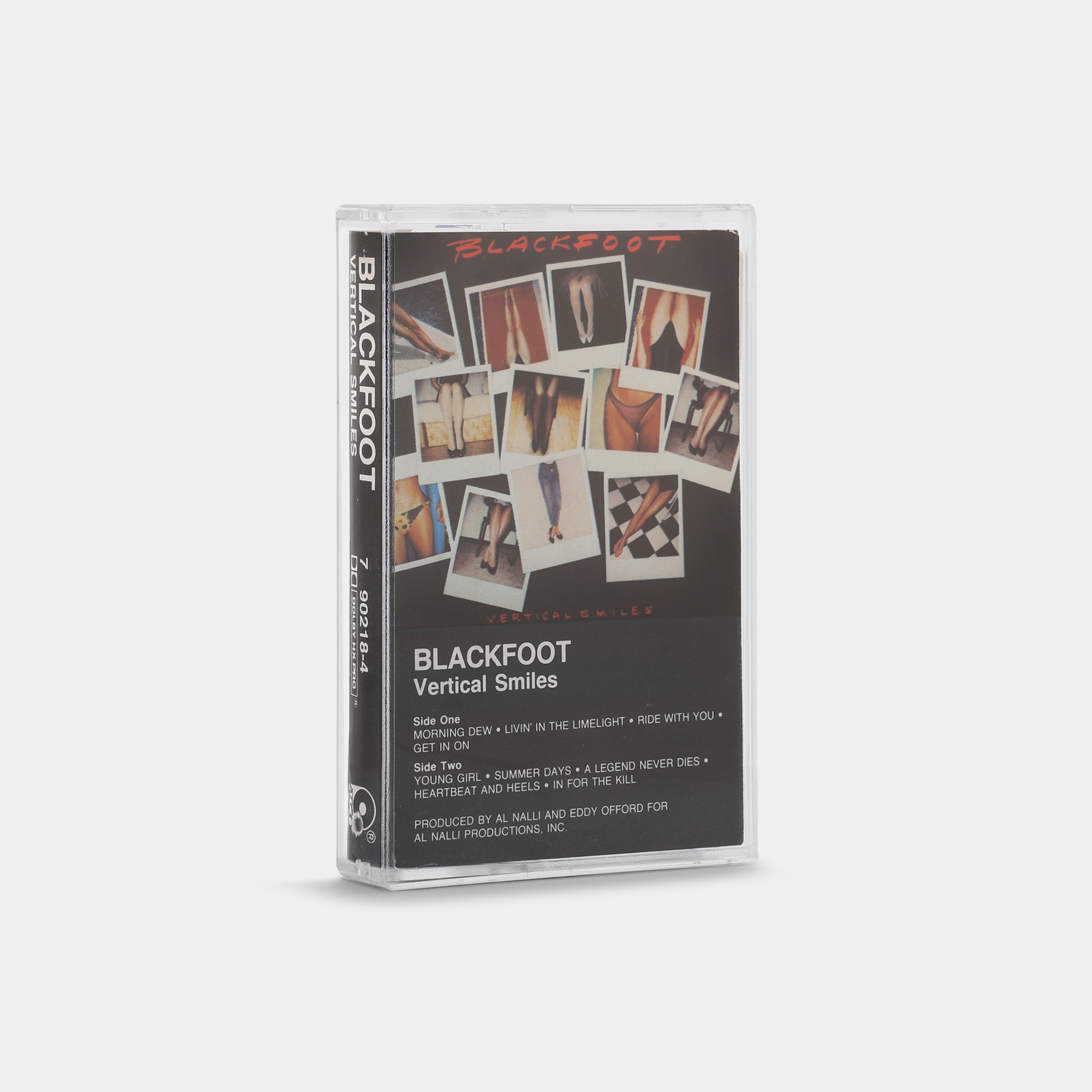 Blackfoot - Vertical Smiles Cassette Tape