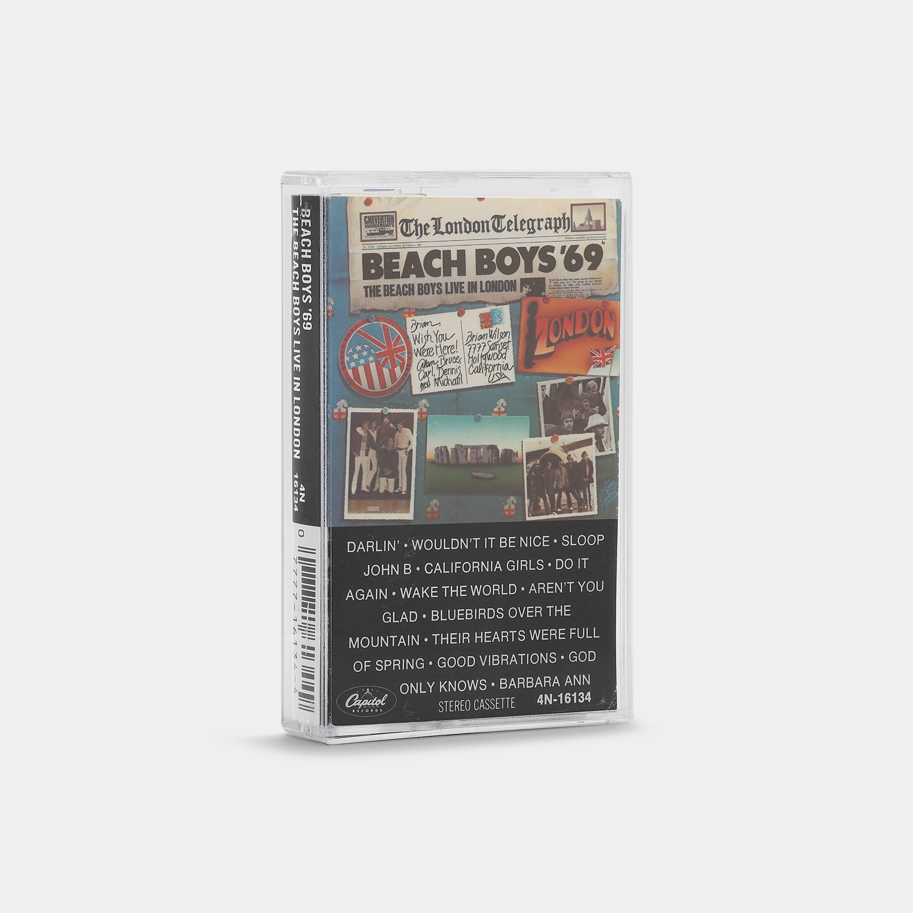 The Beach Boys - Live In London Cassette Tape