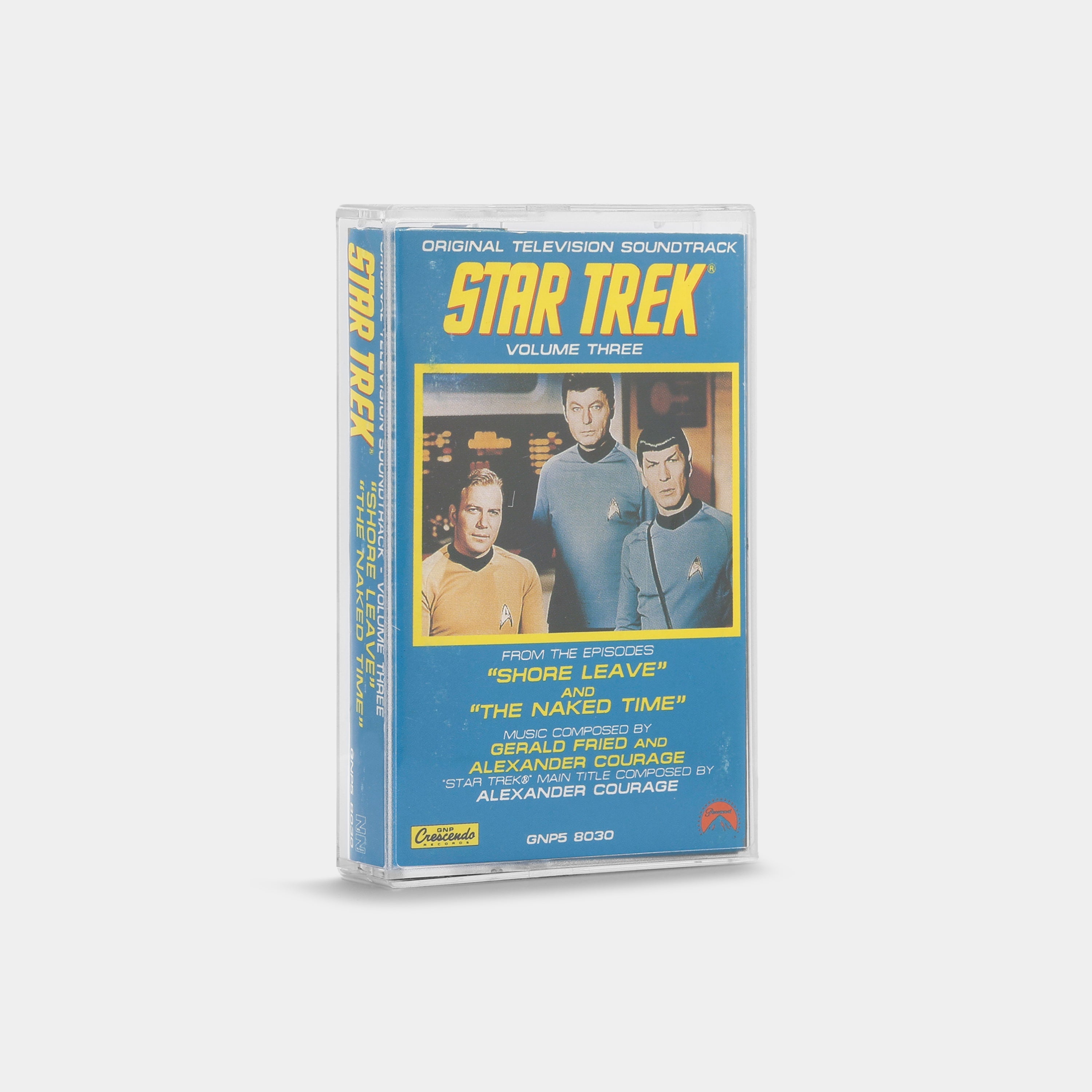 Gerald Fried And Alexander Courage - Star Trek Volume Three (Original Television Soundtrack) Cassette Tape