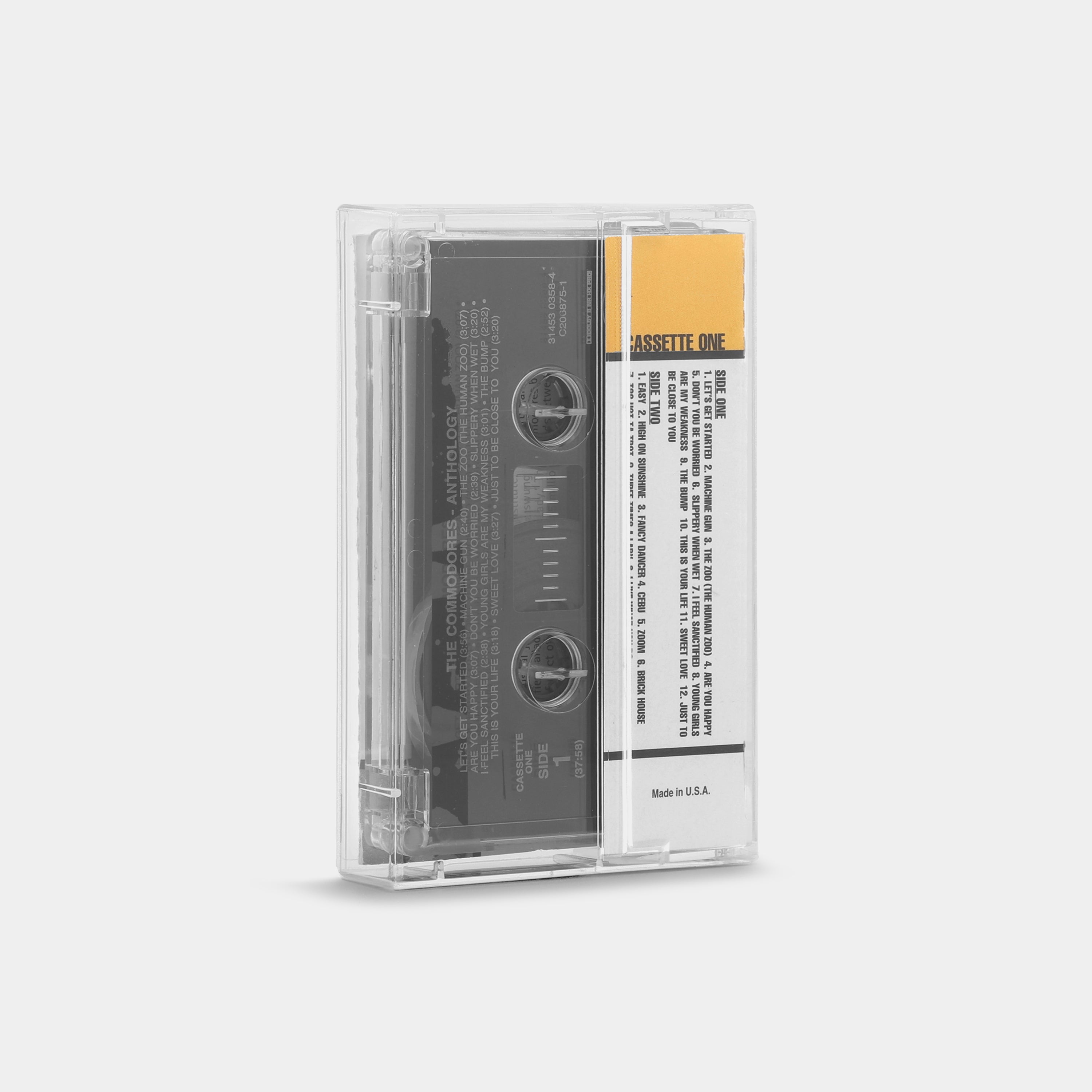 The Commodores - The Best Of The Commodores (Tape One) Cassette Tape