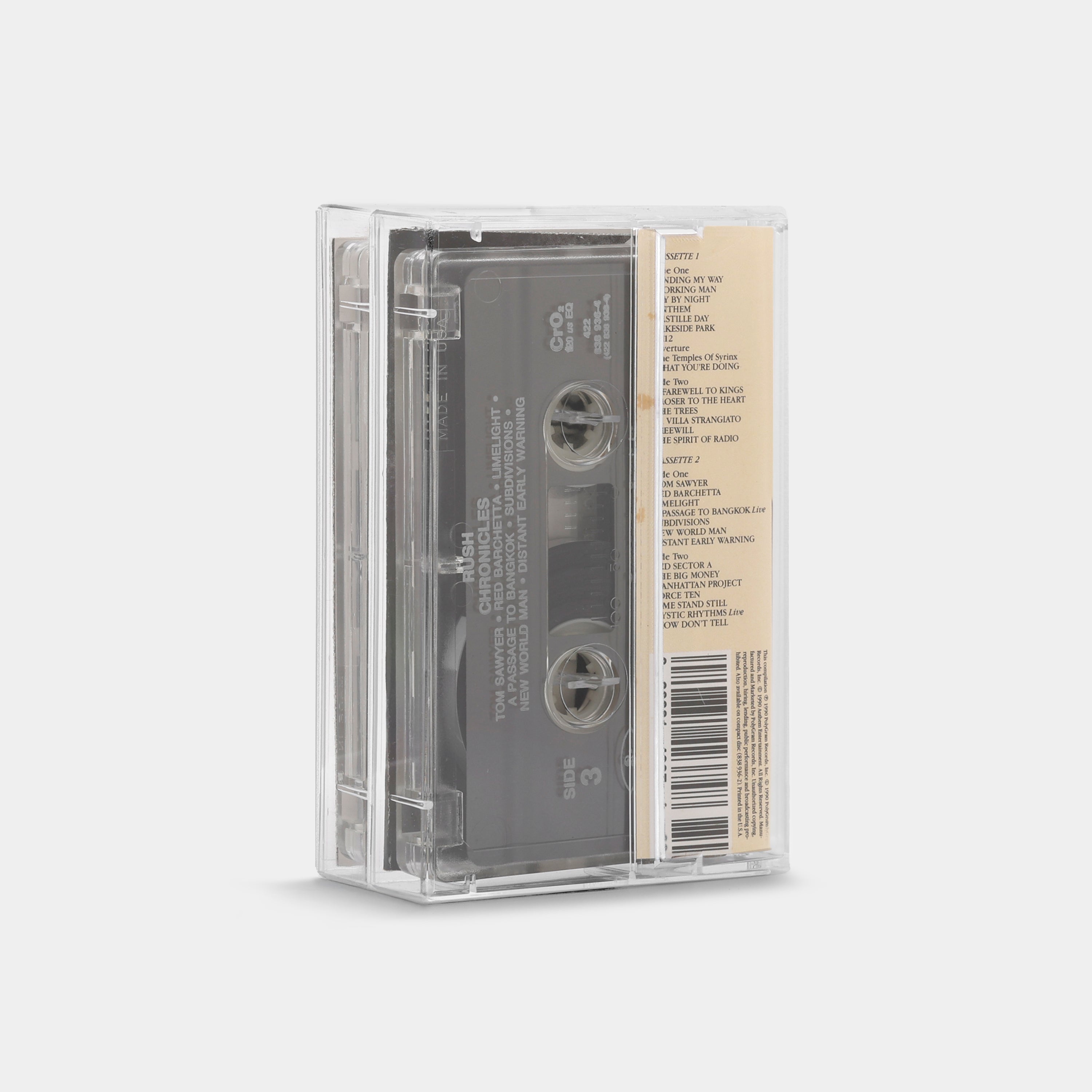 Rush - Chronicles Cassette Tape Set