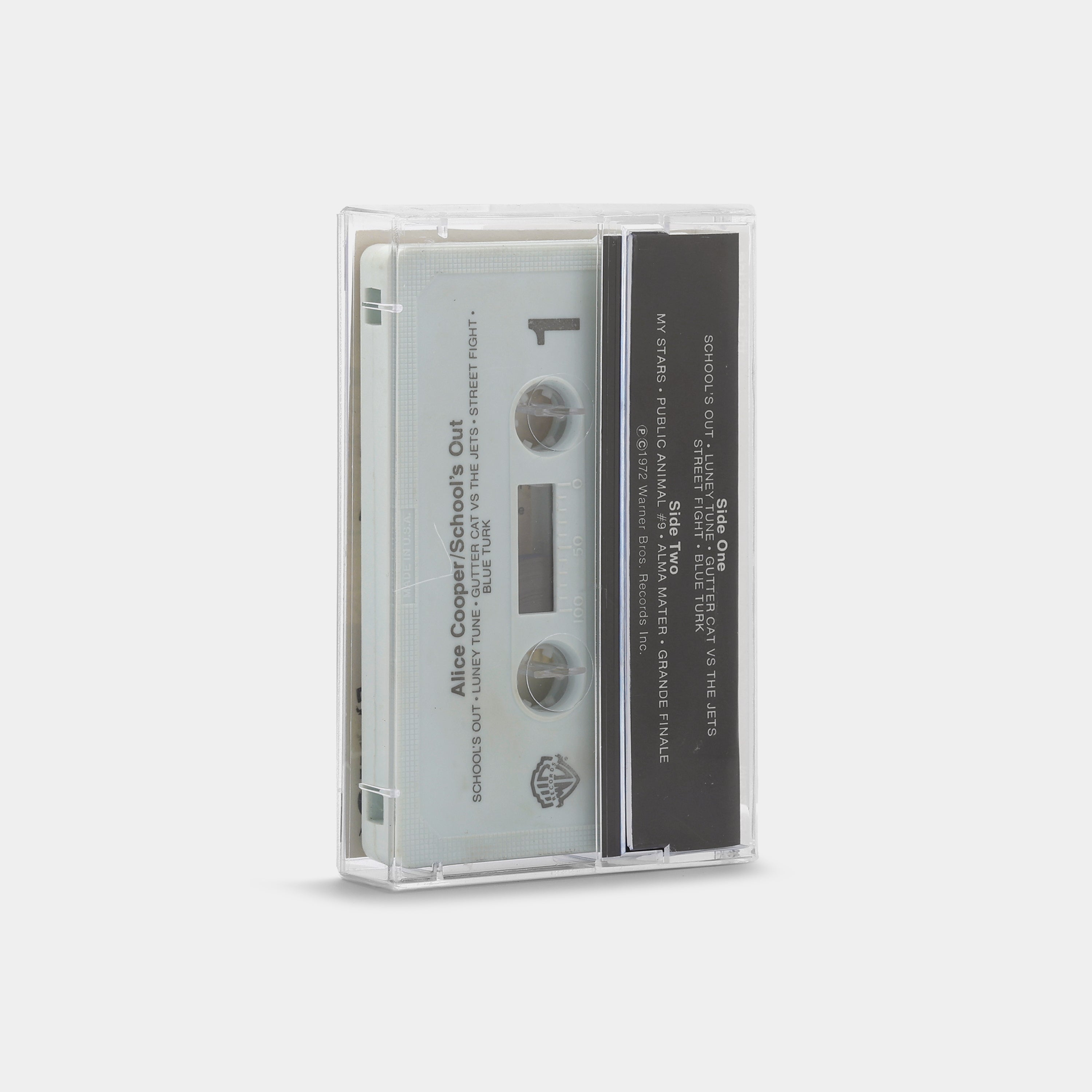 Alice Cooper - School's Out Cassette Tape