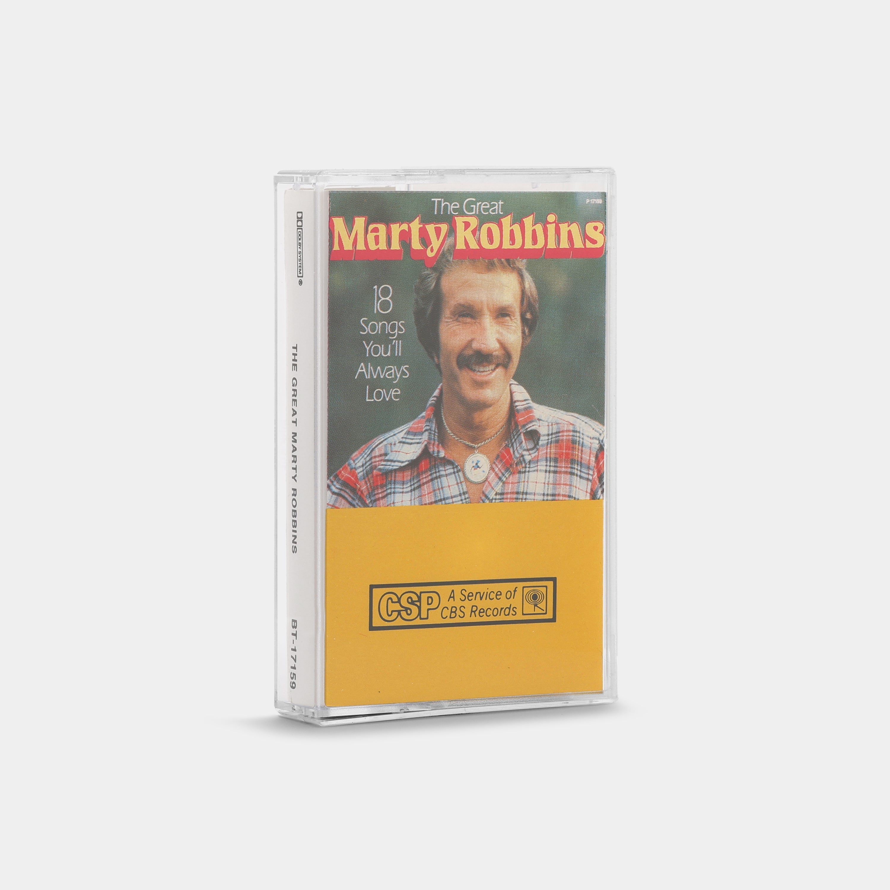 Marty Robbins - The Great Marty Robbins Cassette Tape
