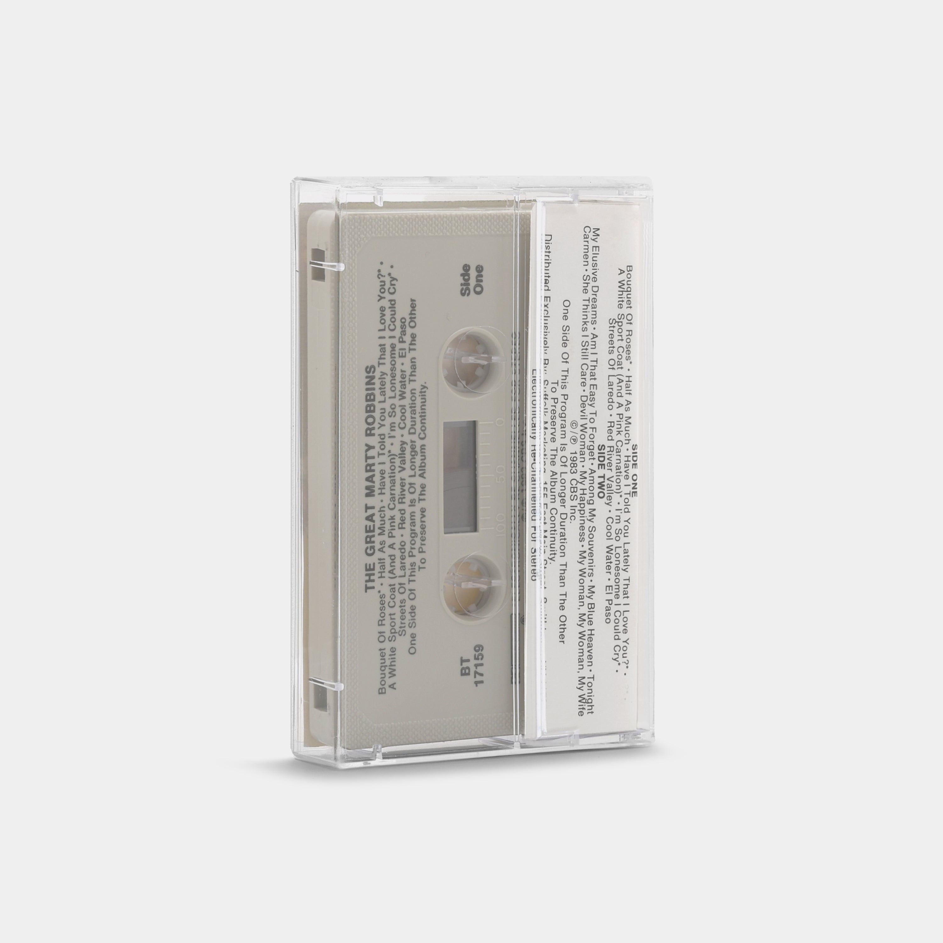 Marty Robbins - The Great Marty Robbins Cassette Tape