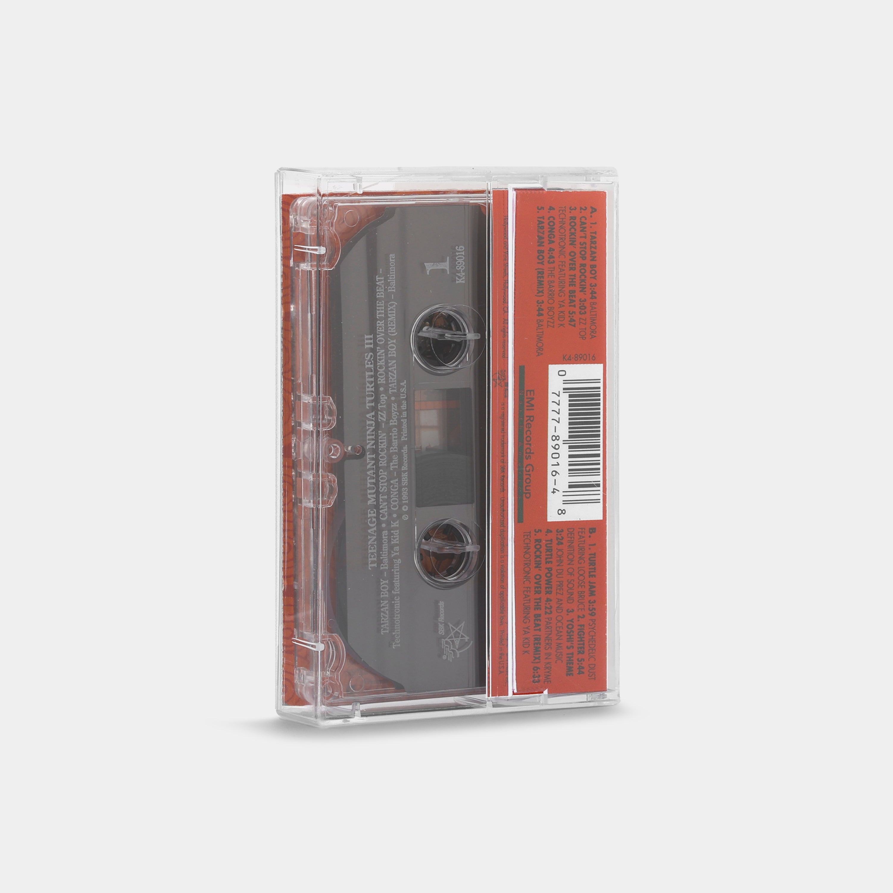 Teenage Mutant Ninja Turtles III (Original Motion Picture Soundtrack) Cassette Tape