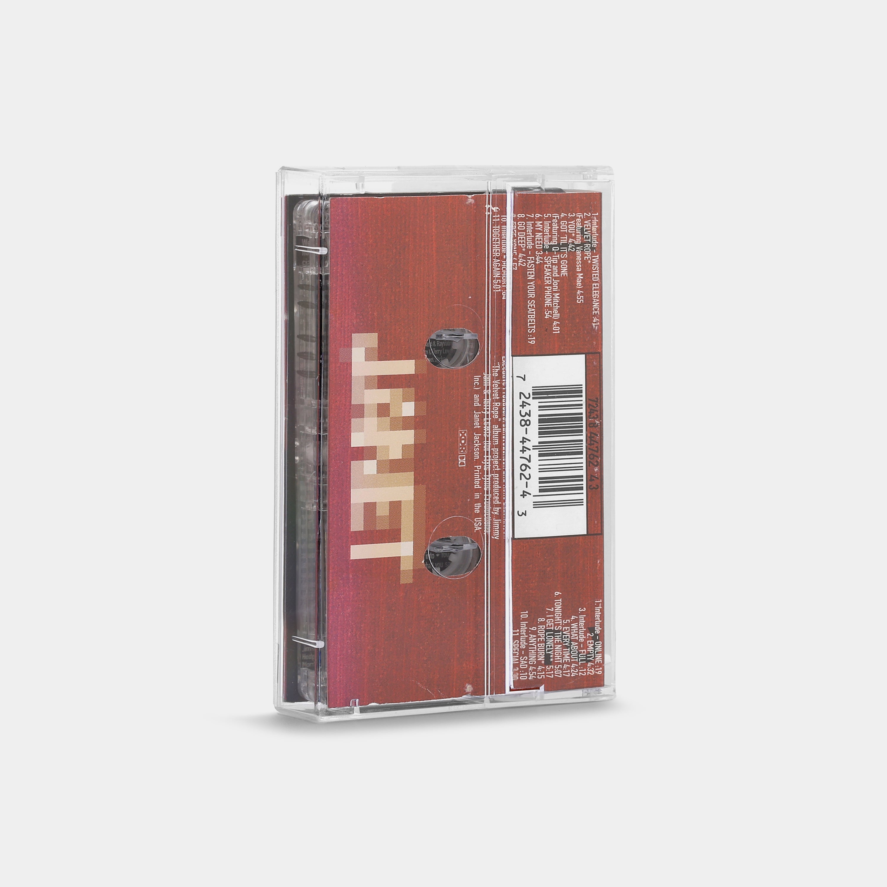 Janet - The Velvet Rope Cassette Tape
