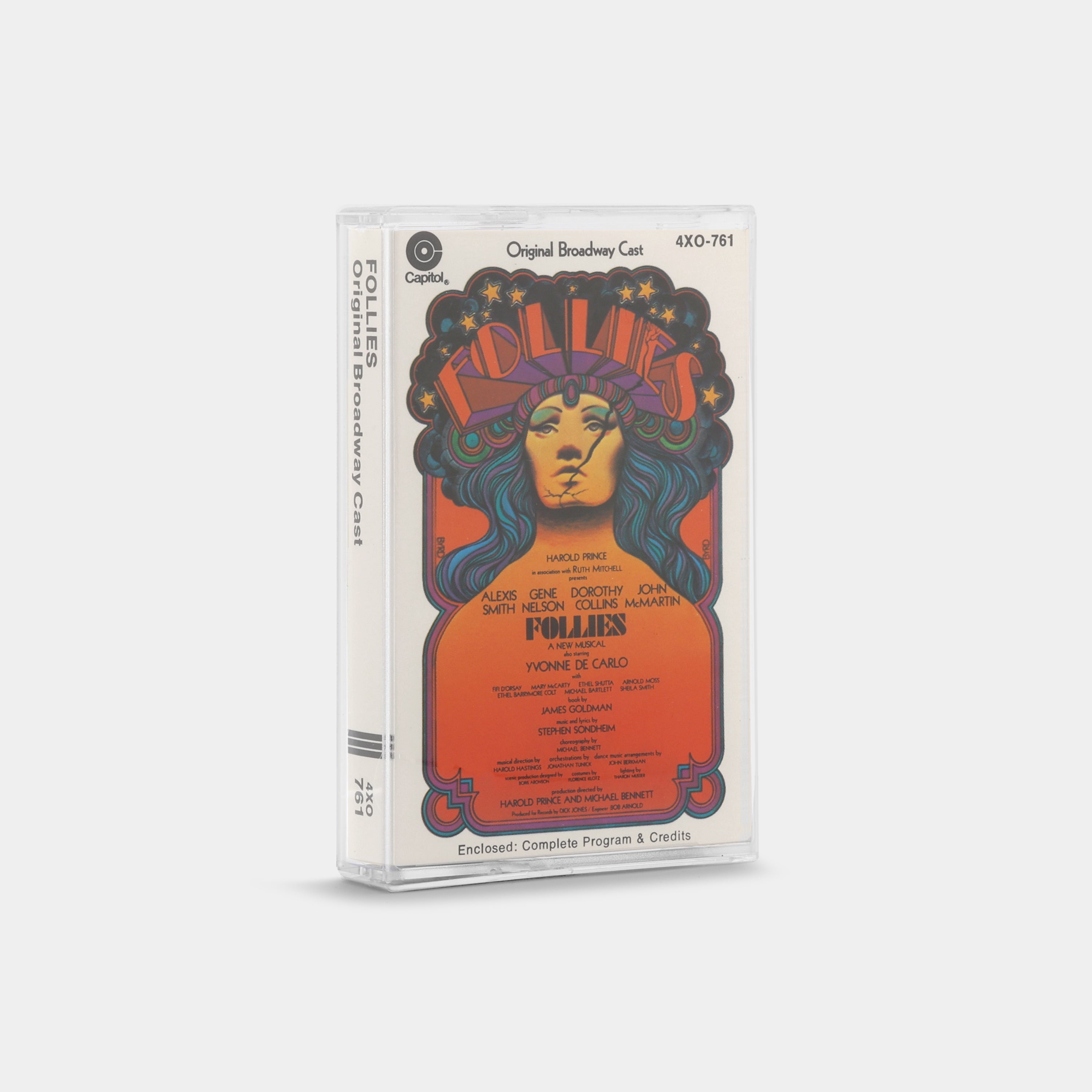 Original Broadway Cast, Stephen Sondheim - Follies (Original Cast Recording) Cassette Tape
