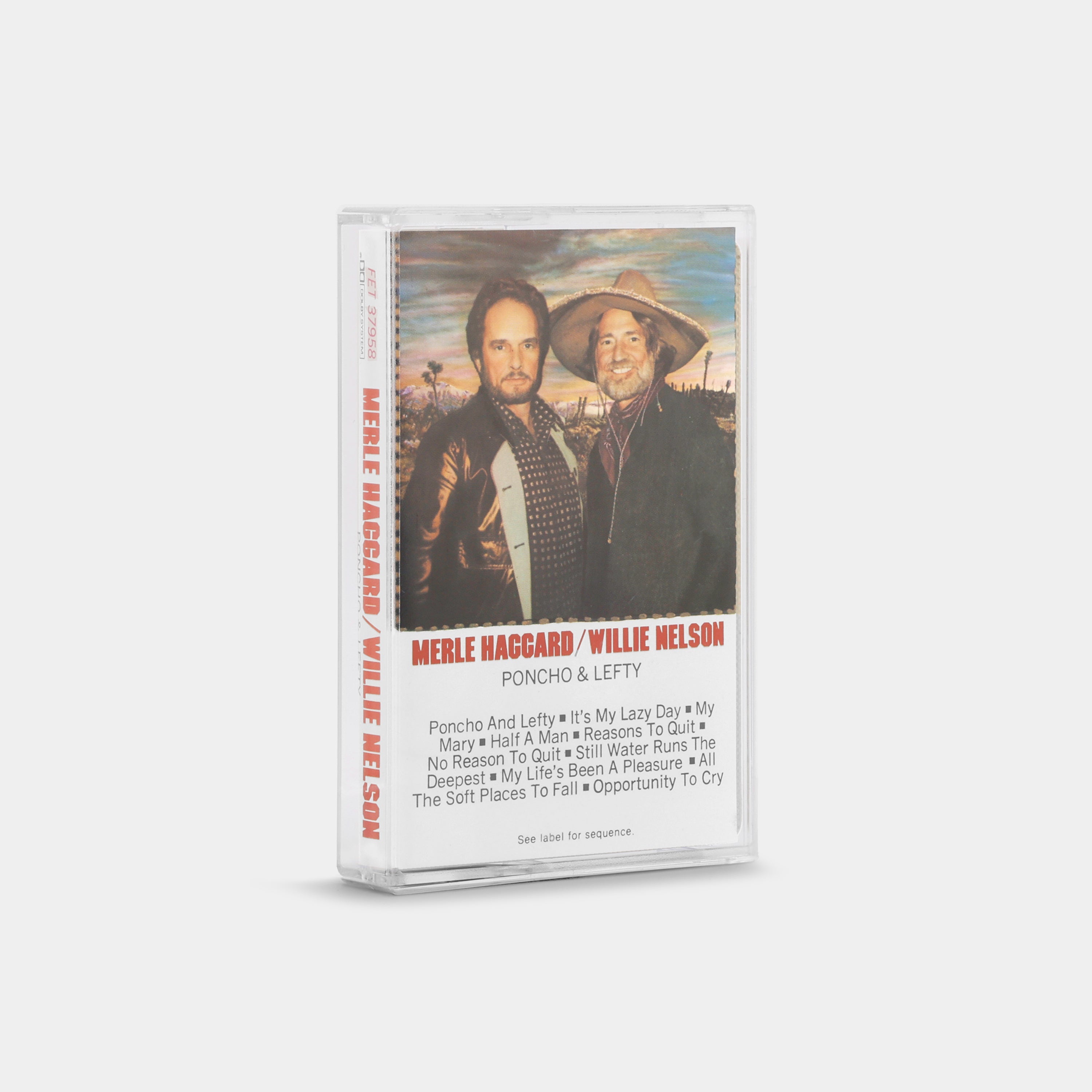 Merle Haggard / Willie Nelson - Pancho & Lefty Cassette Tape