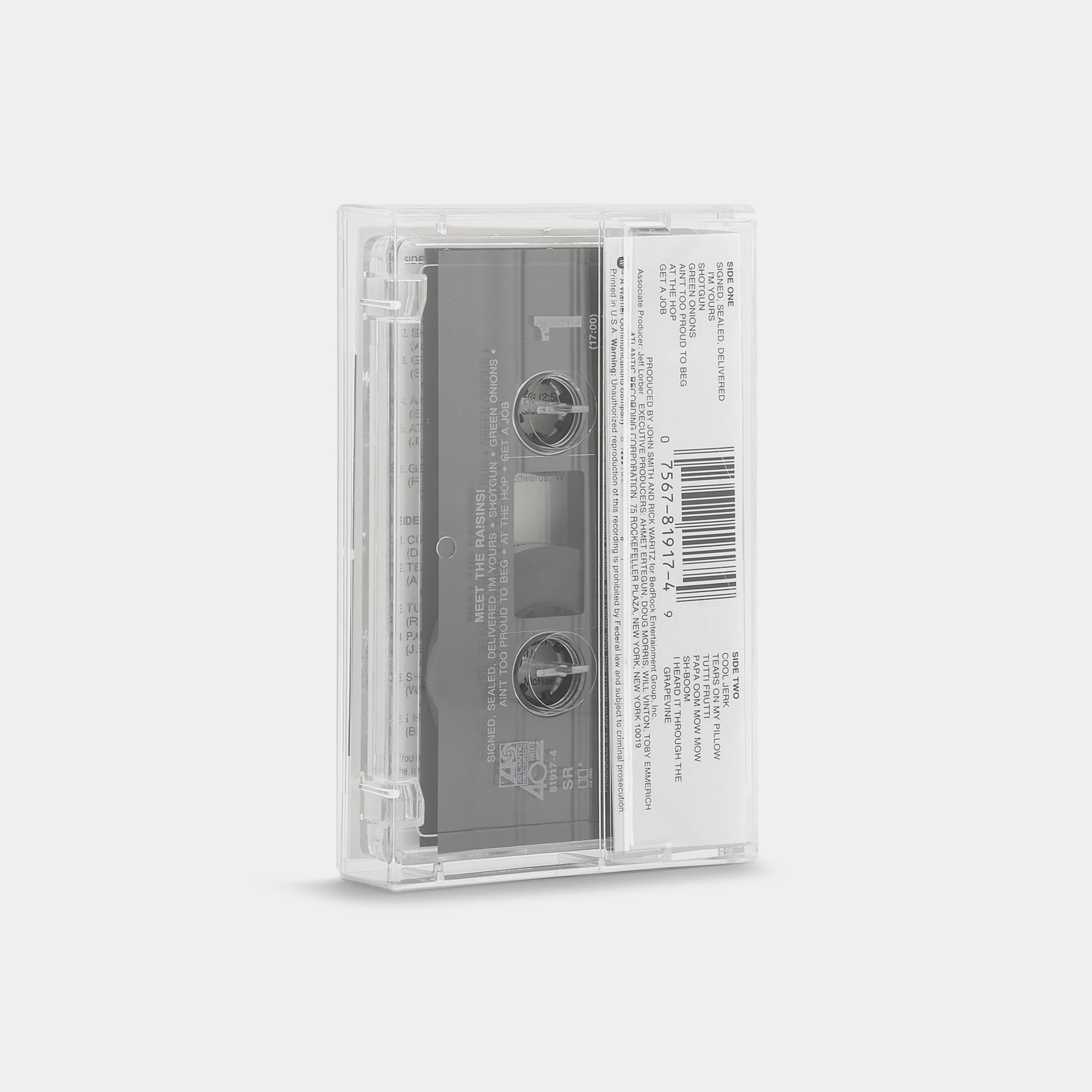 The California Raisins - Meet The Raisins! Cassette Tape