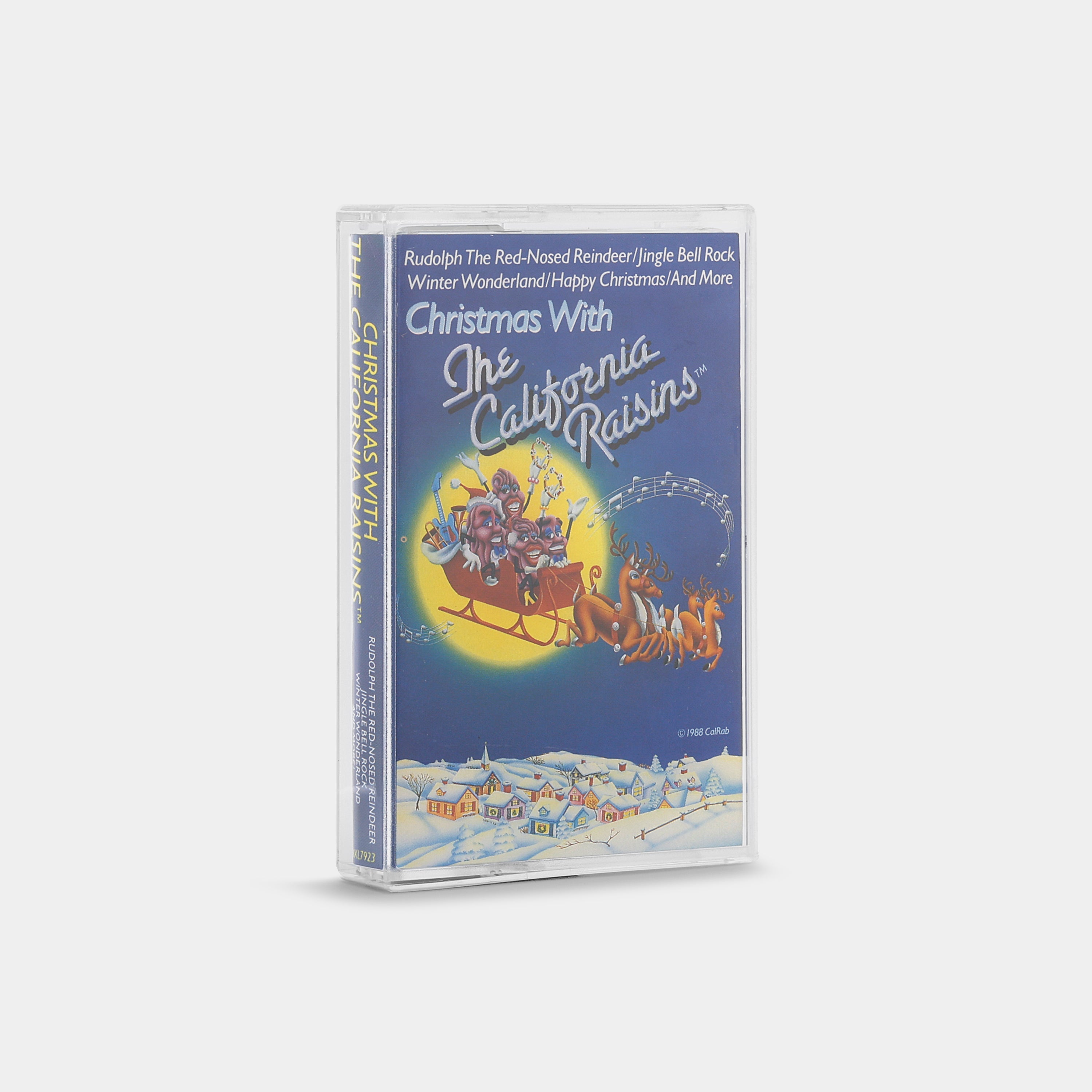 The California Raisins - Christmas With The California Raisins Cassette Tape