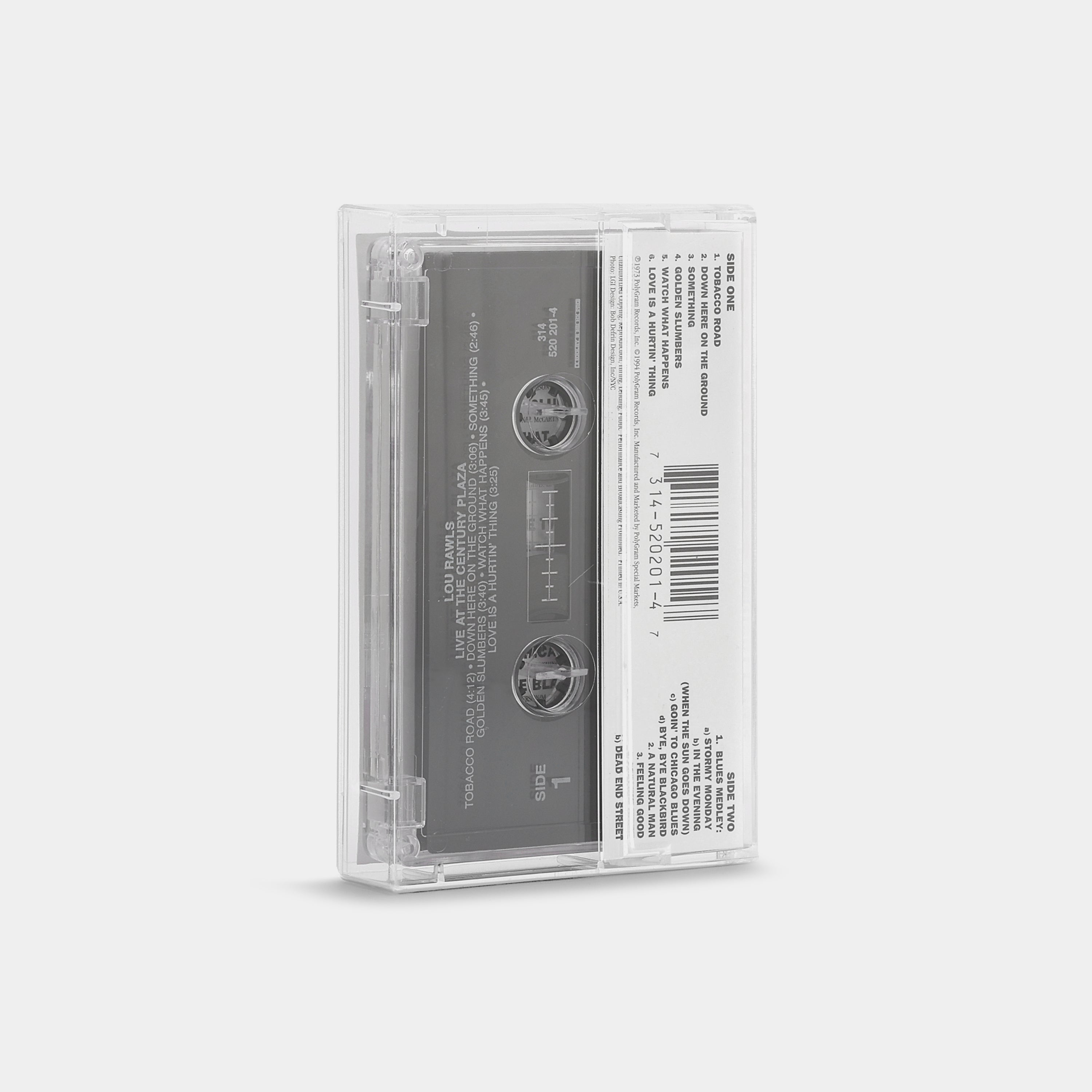 Lou Rawls - Live At The Century Plaza Cassette Tape
